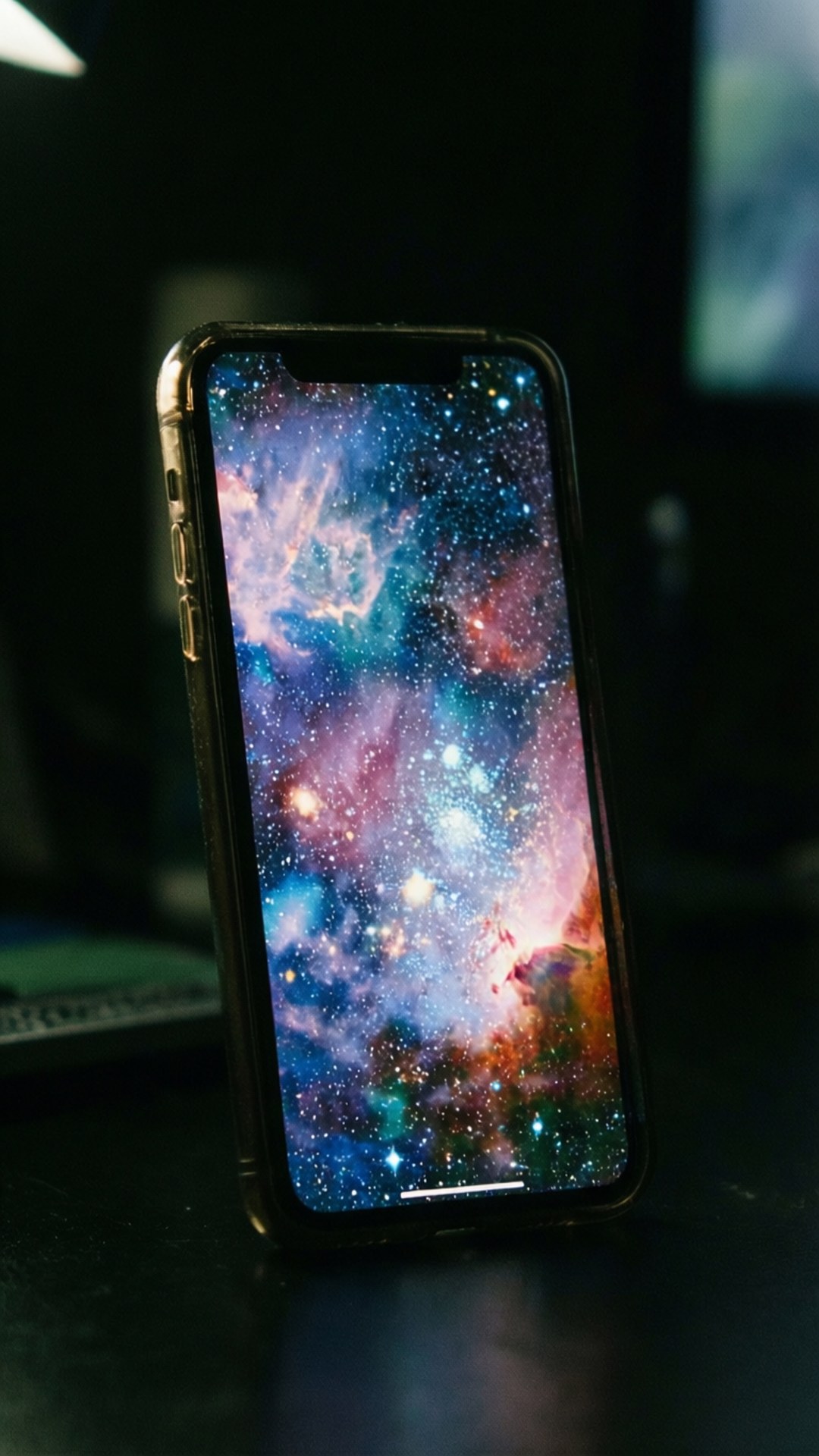 Galaxy-skermgloed Muurpapier