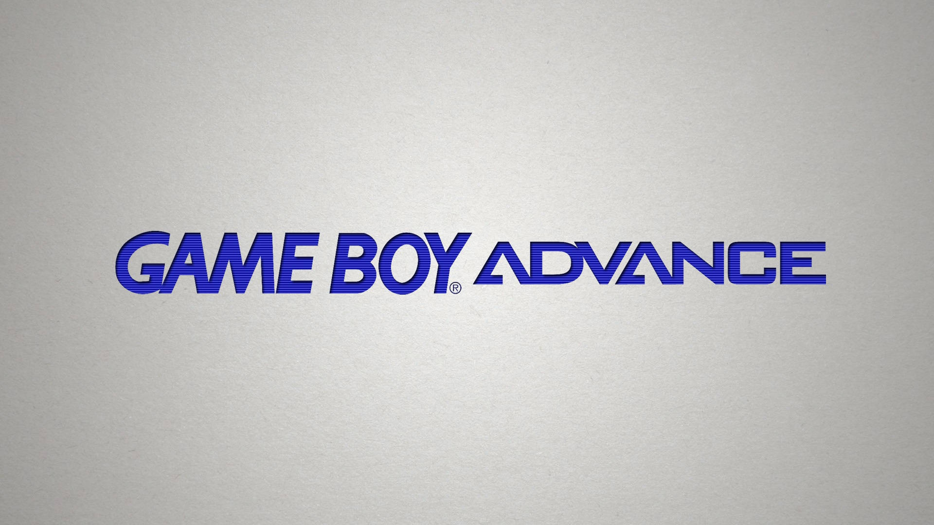Game Boy Advance-logo Muurpapier