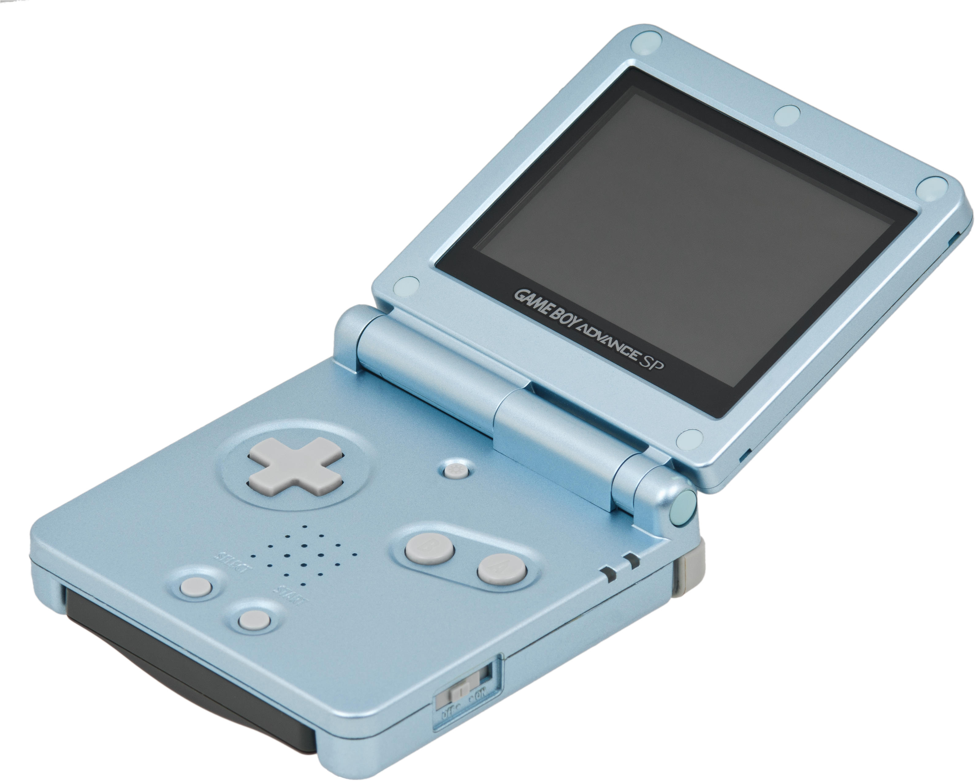 Game Boy Advance S P Blou Muurpapier
