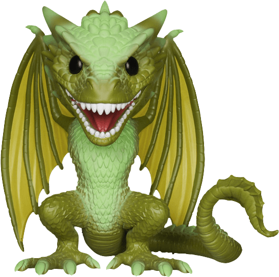 Gameof Thrones Groen Draak Figuur Muurpapier