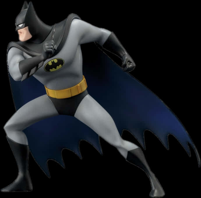 Geanimeerde Batman Aksiehouding Muurpapier