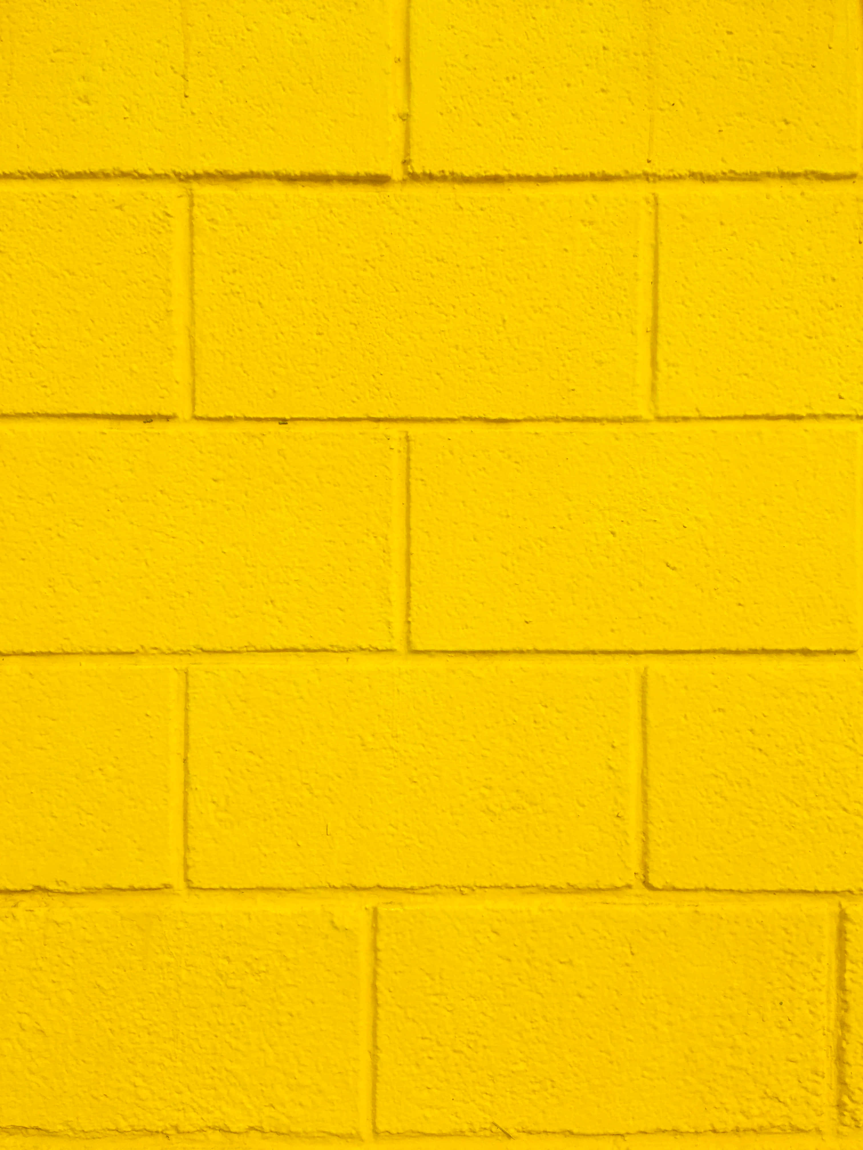 Geel Baksteen iPad Muurpapier