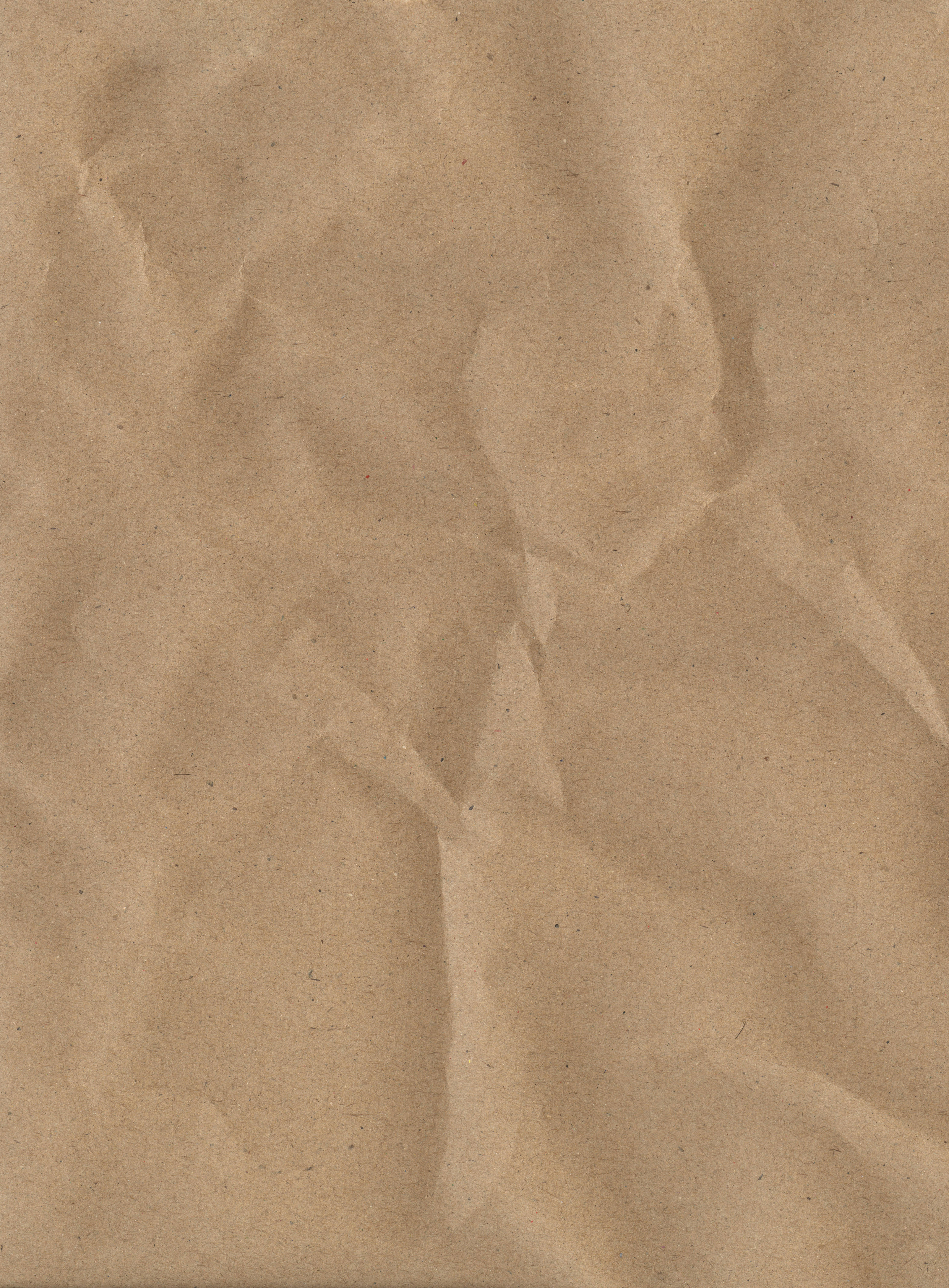 Gekreukelde Bruin Papier Getekstureerde Oppervlak Muurpapier