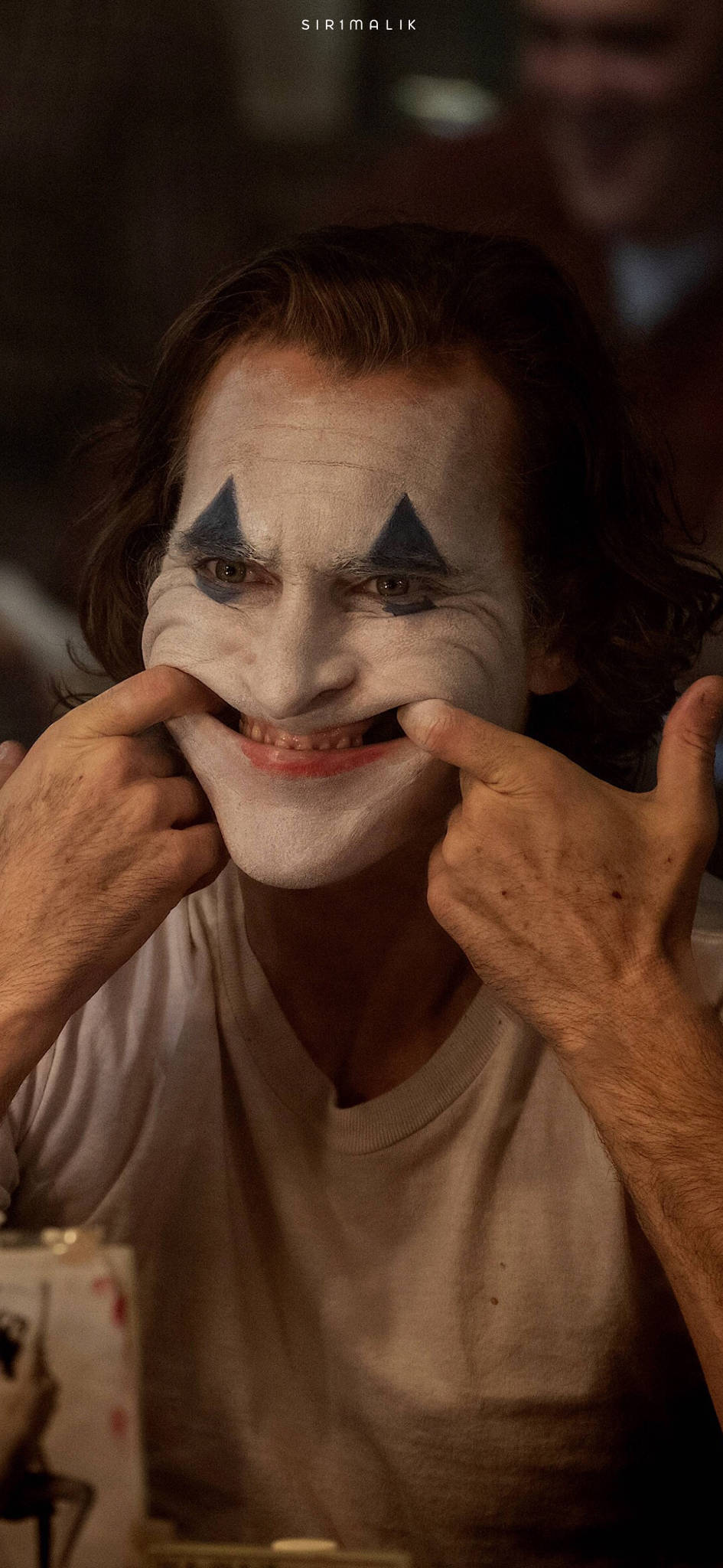 Gelukkige Gesig Joker 2019-fliek Muurpapier