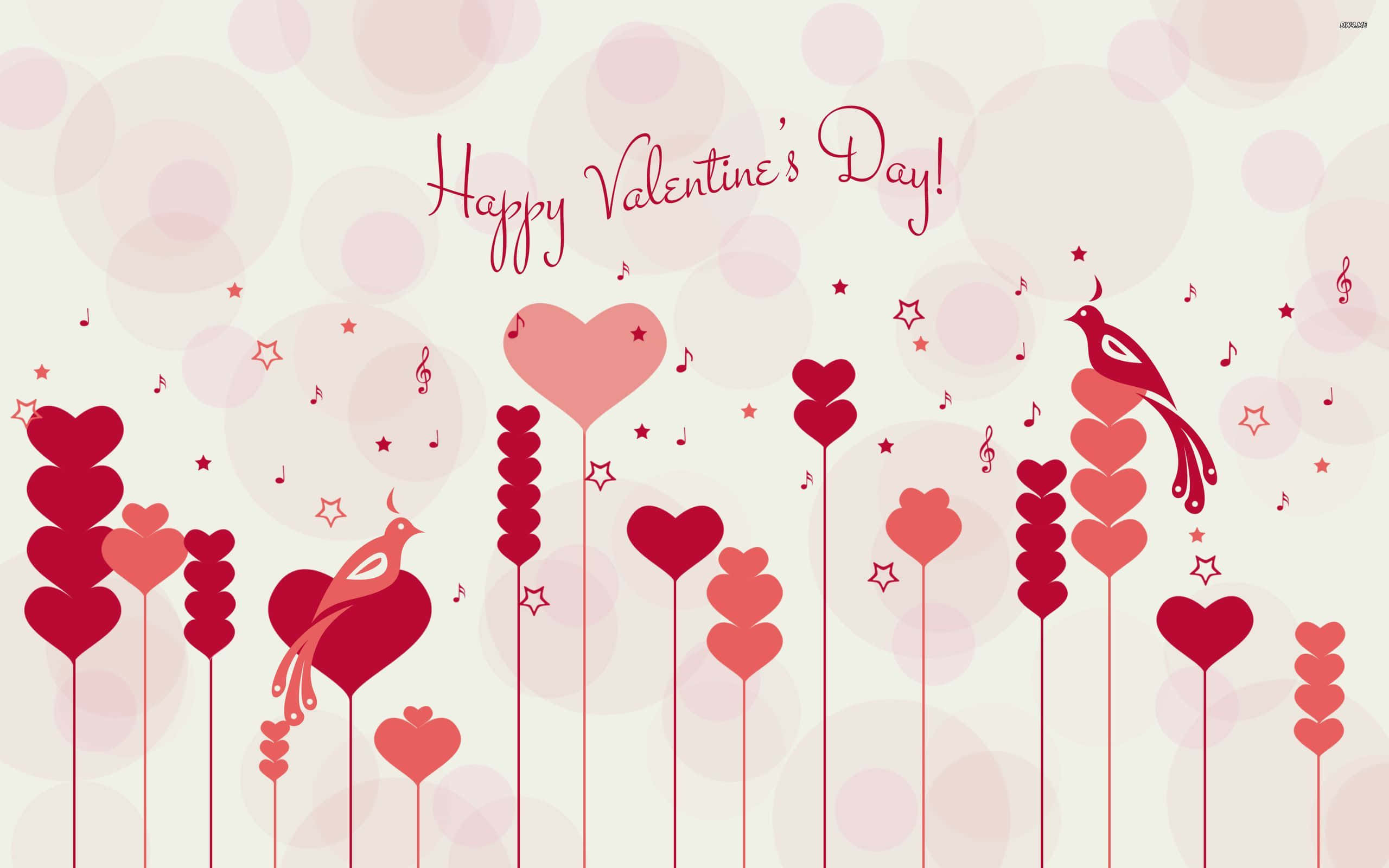 gelukkige valentynsdag agtergronde Muurpapier