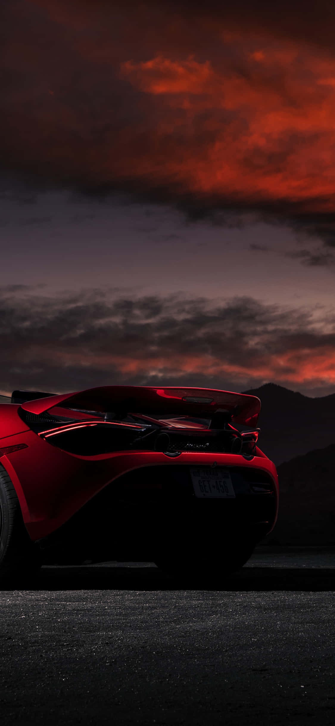 Gemaak vir spoed en styl, die iPhone Xs Mclaren 720s Muurpapier
