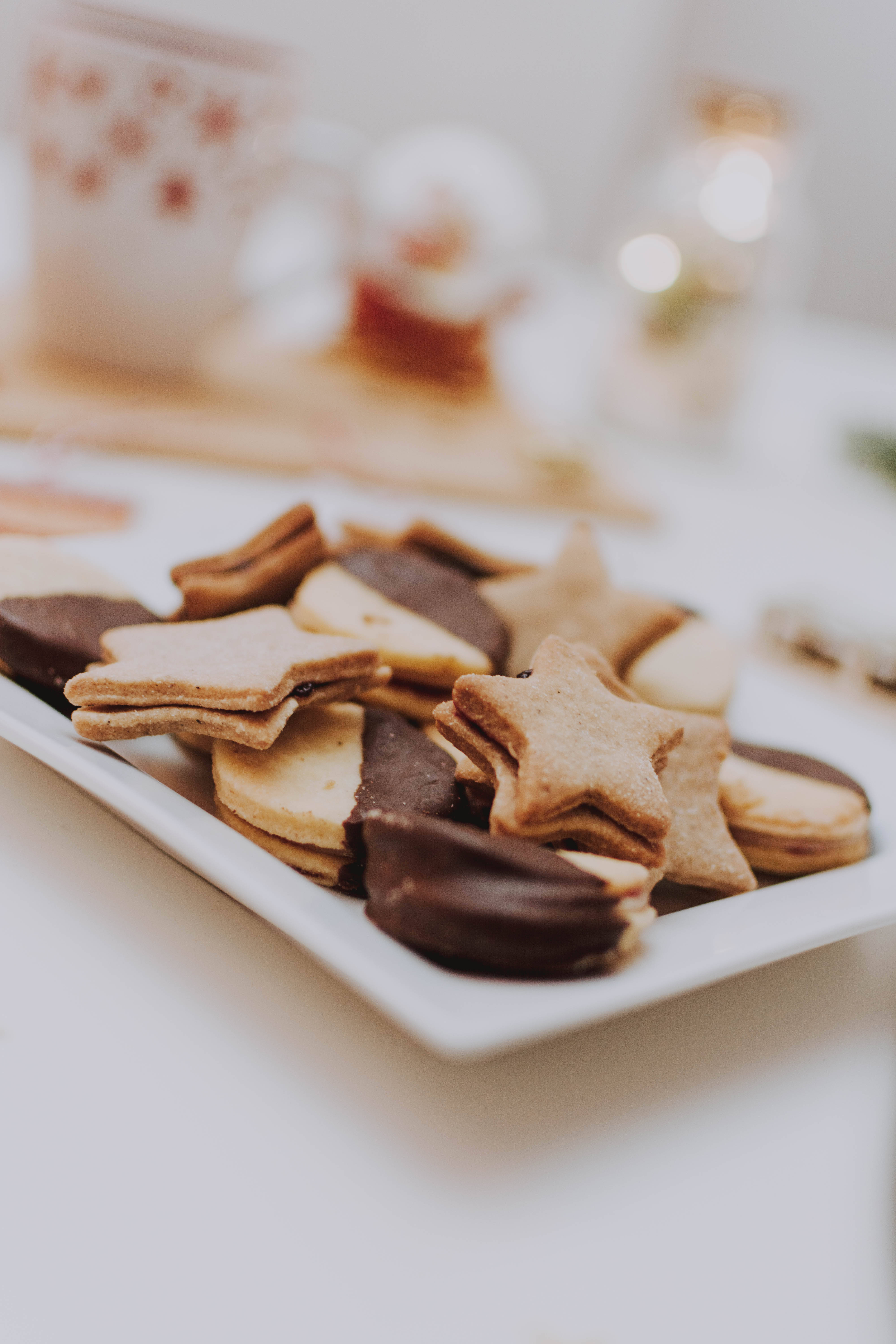 Verskeidenheid Gemmerkoekies Muurpapier
