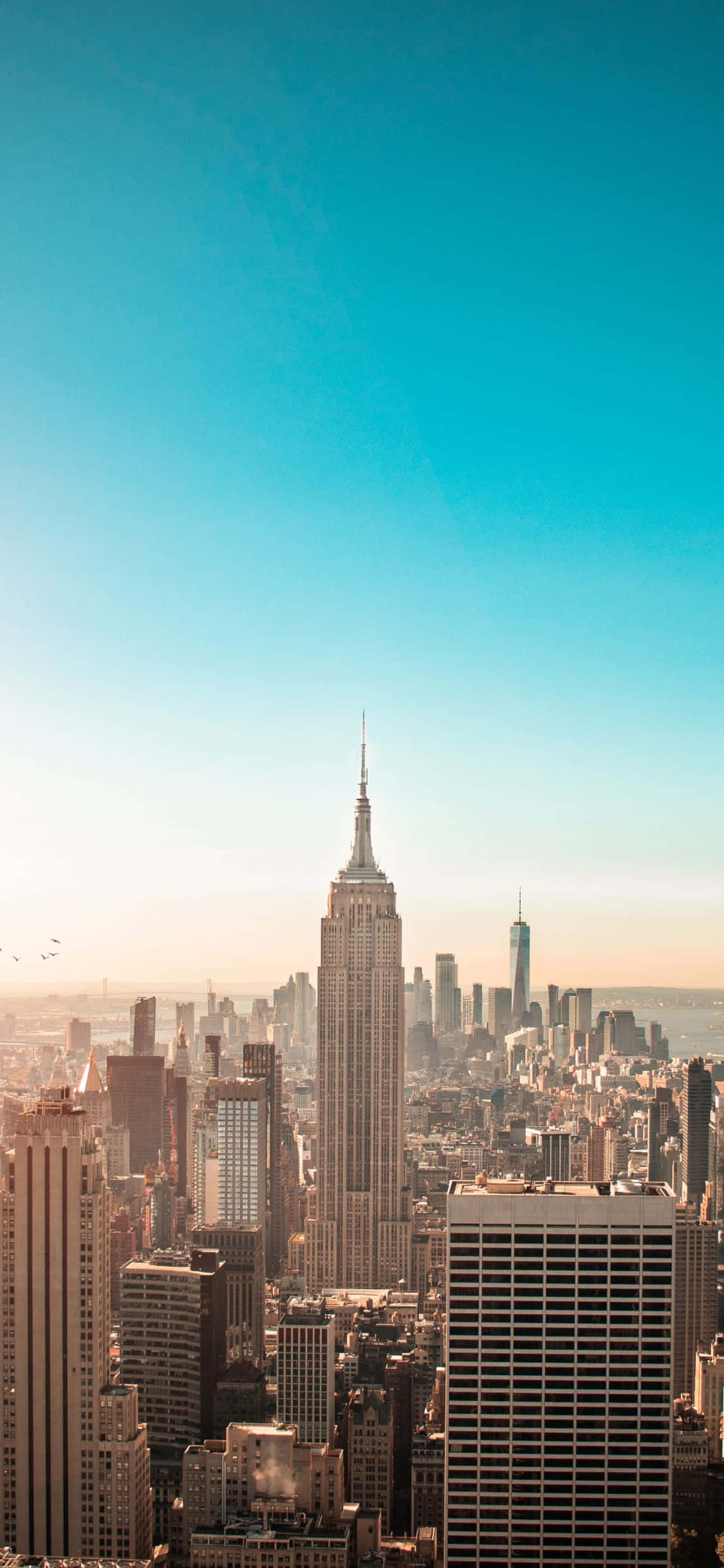 Verken die besienswaardighede van NYC met die nuutste iPhone—die iPhone Xs Muurpapier