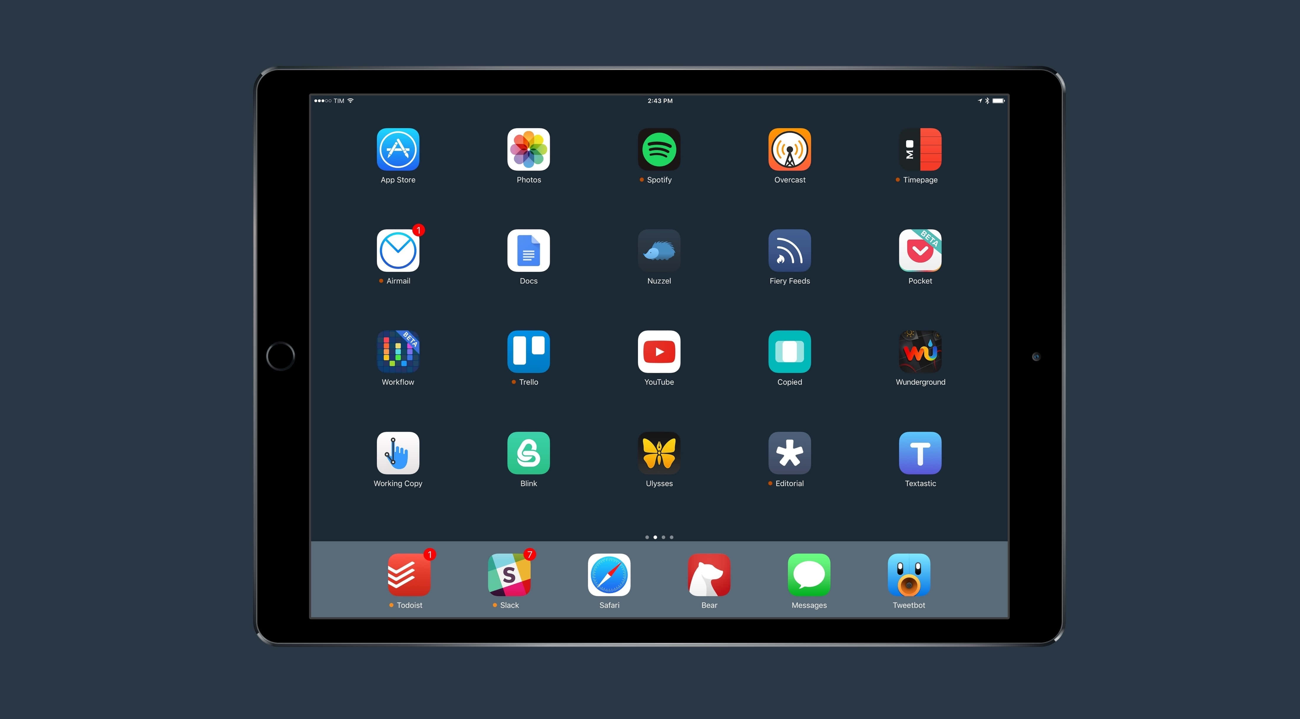 Geniet die Lewe met iPad Muurpapier