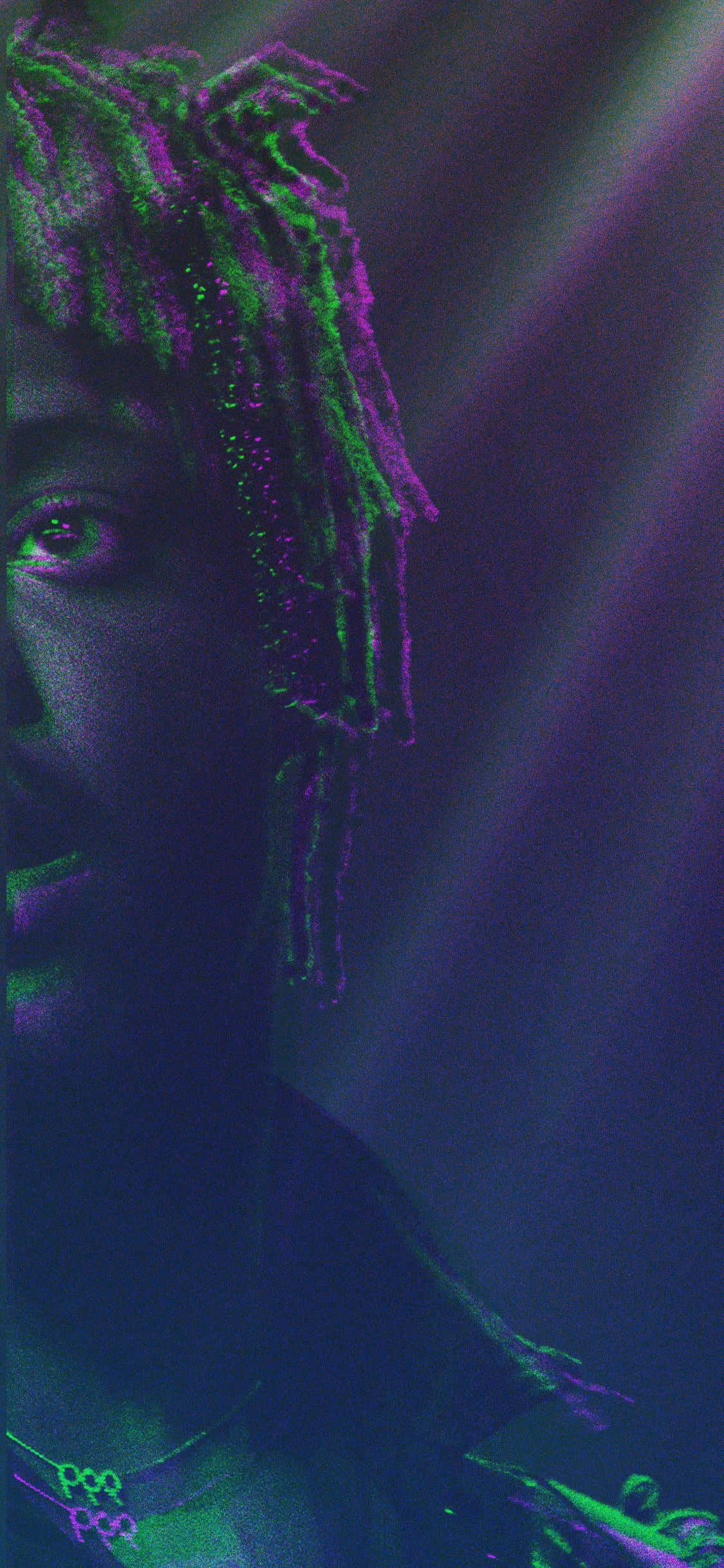 Geniet die musiek van Juice Wrld Live! Muurpapier