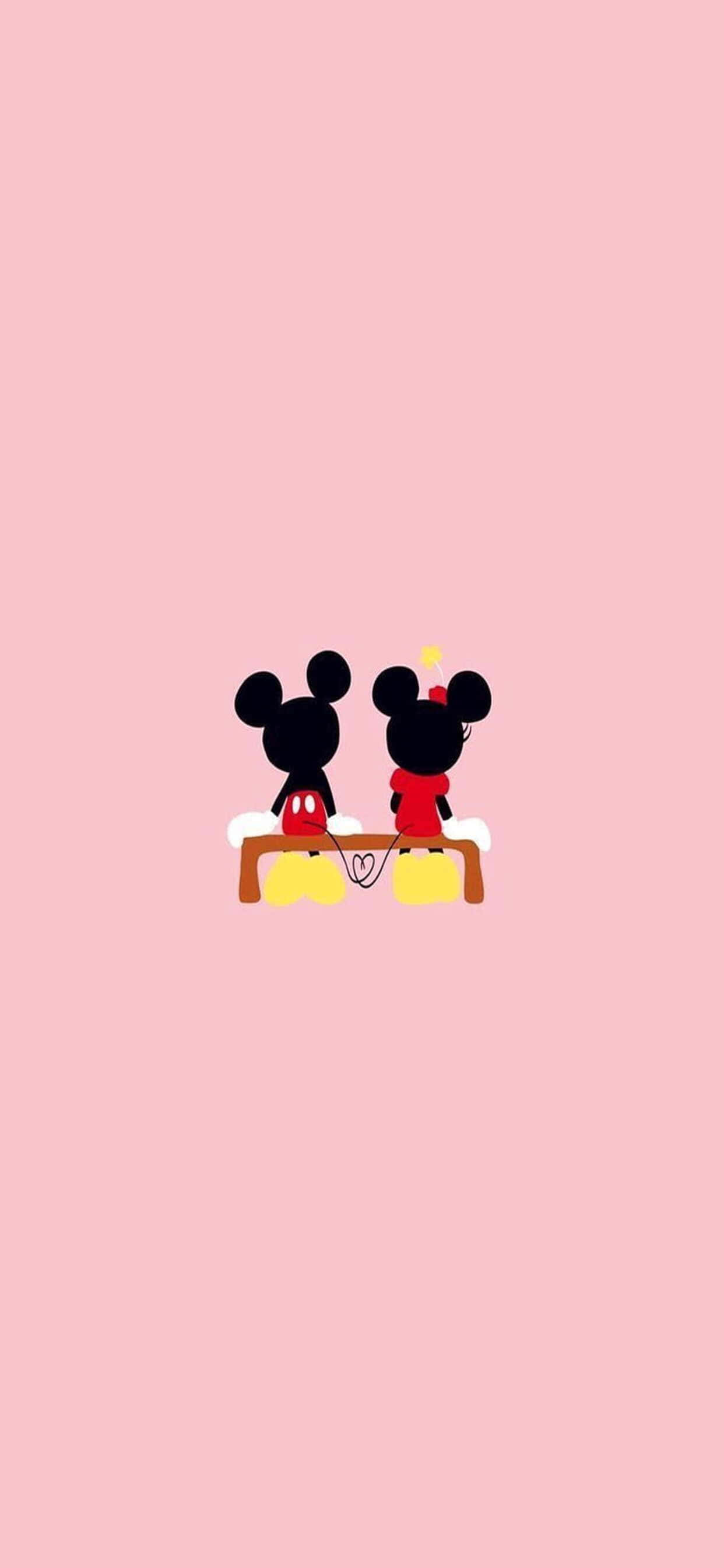 Geniet die Towerende Wêreld van Disney op Jou iPhone Xs Max Muurpapier