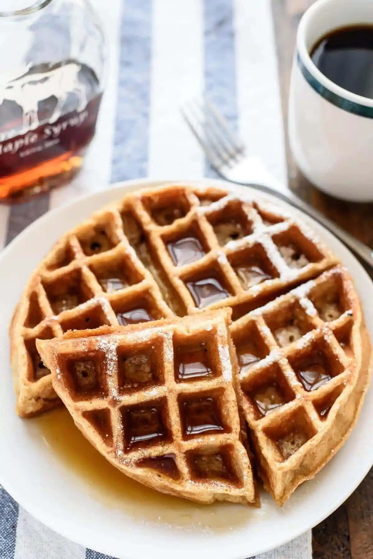Geniet 'n Heerlike Wafel Lekkerny! Muurpapier