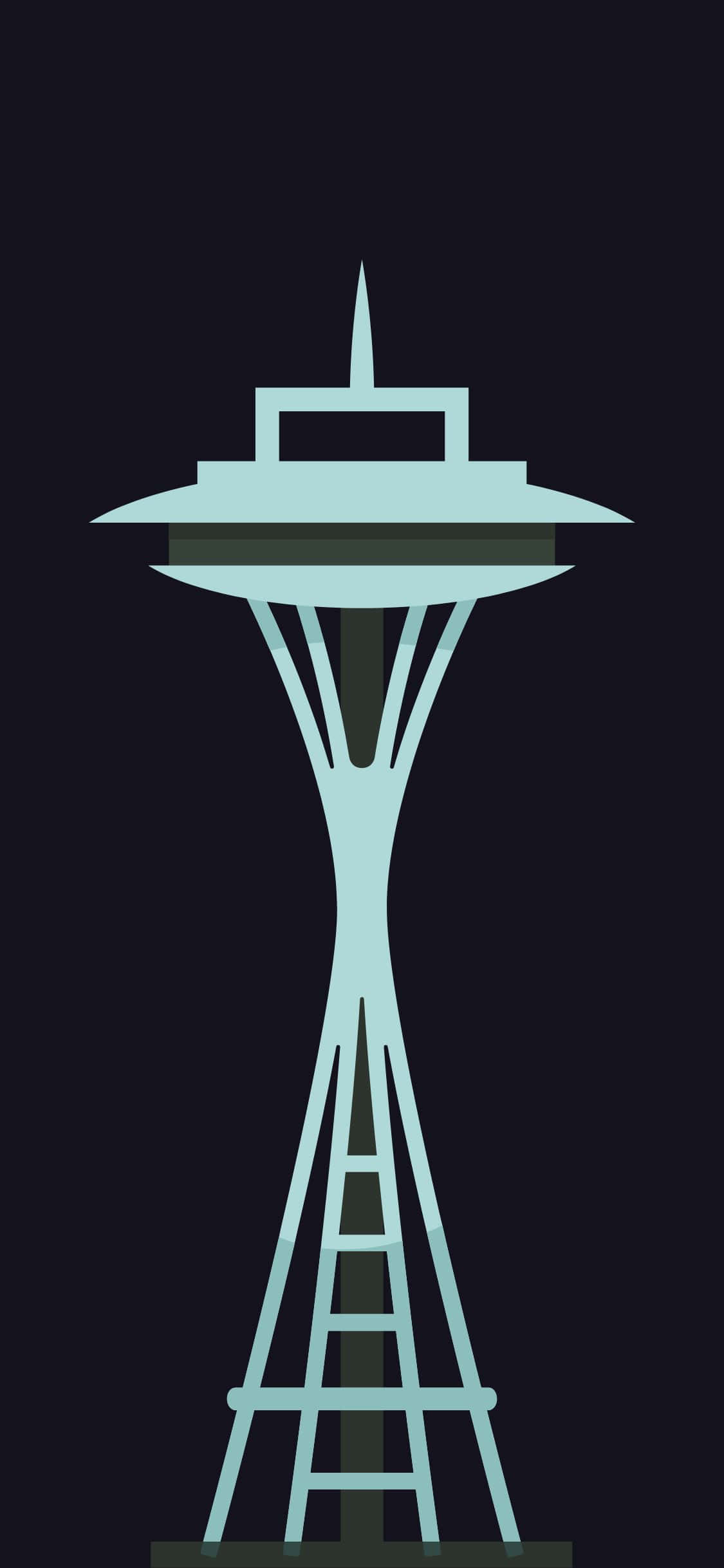 Geniet 'n Helder Dag in Seattle met die iPhone X Muurpapier