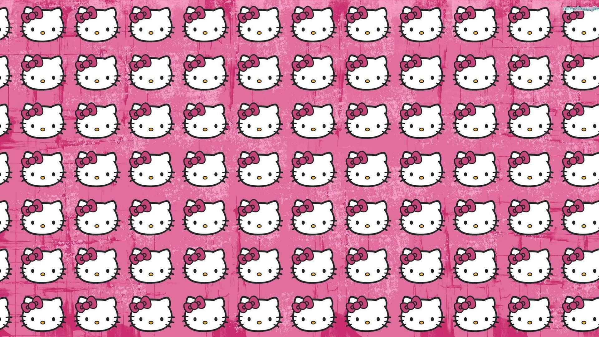 Geniet 'n Magiese Wêreld van Geluk met Sanrio Muurpapier