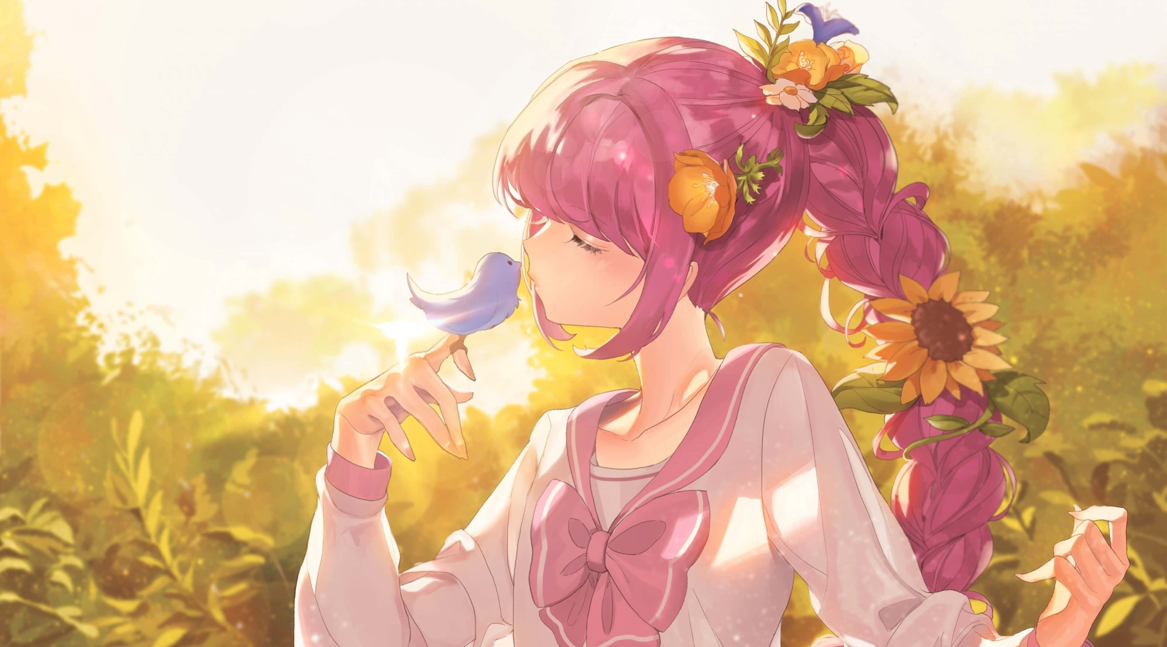 Geniet 'n ongelooflike 4K-anime-ervaring Muurpapier