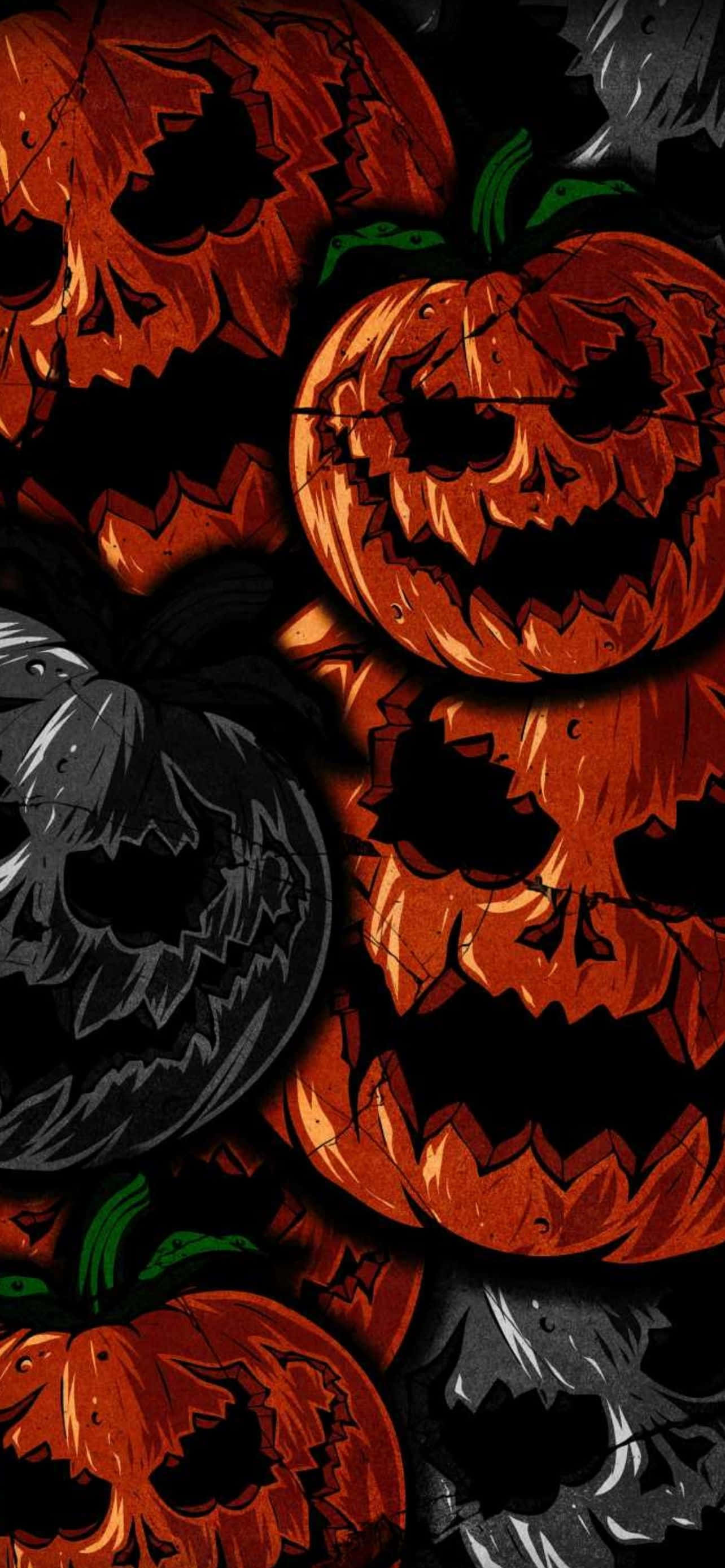 Geniet 'n Pret en Spookagtige Halloween met 'n iPhone Muurpapier