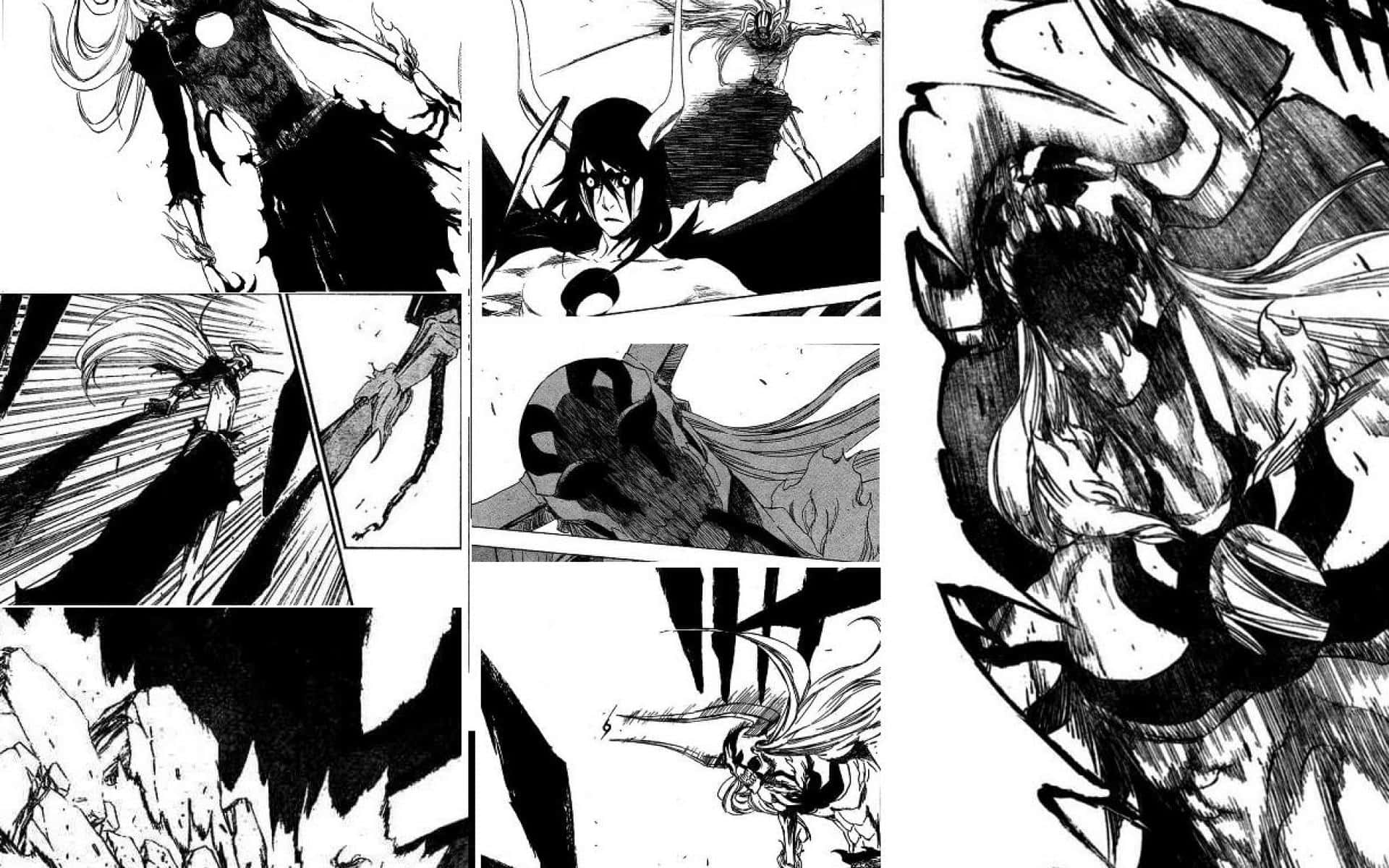 "Geniet 'n prettige avontuur met Manga Panel!" Muurpapier