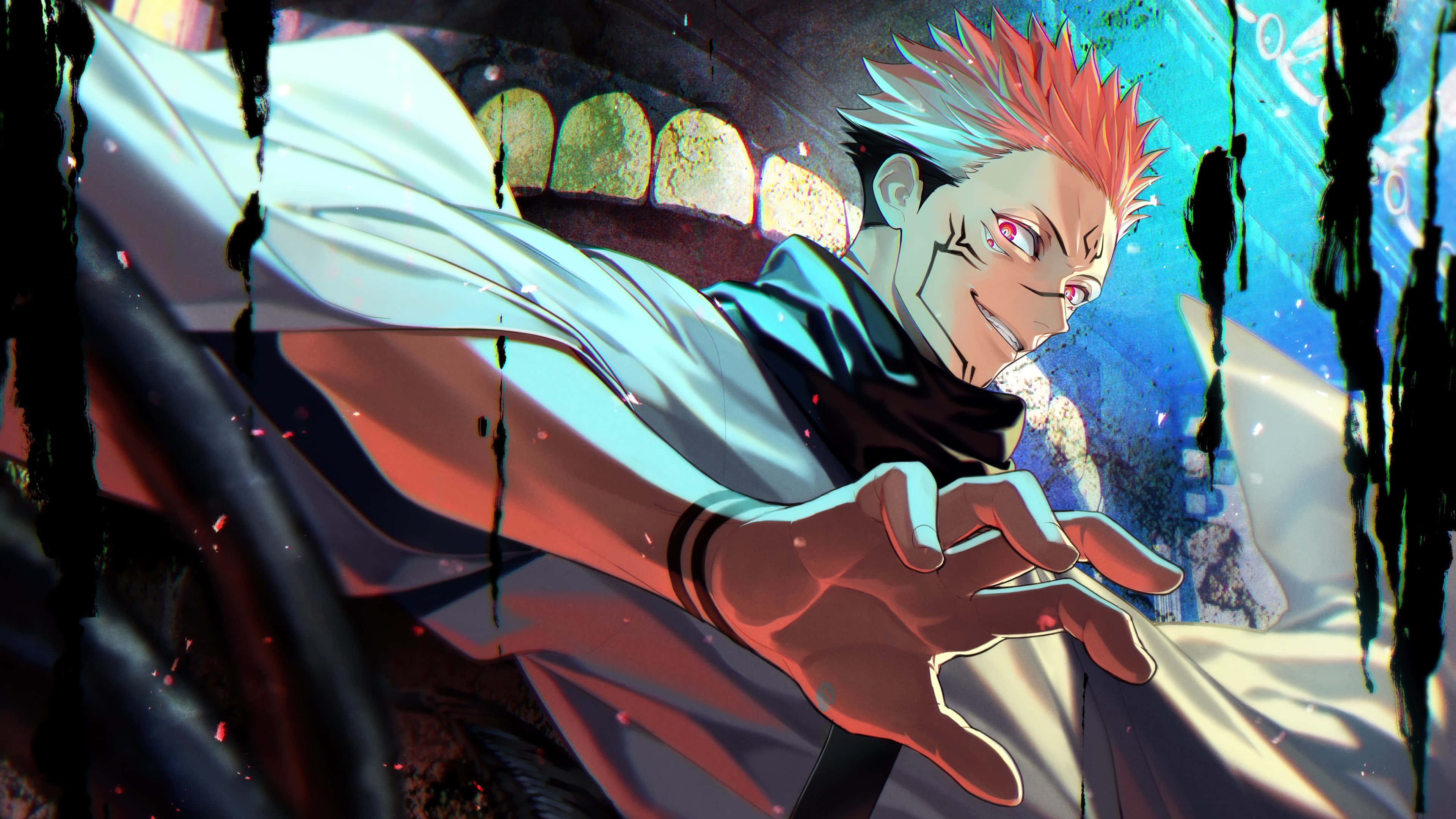Geniet Nou 4K Resolusie Anime Muurpapier