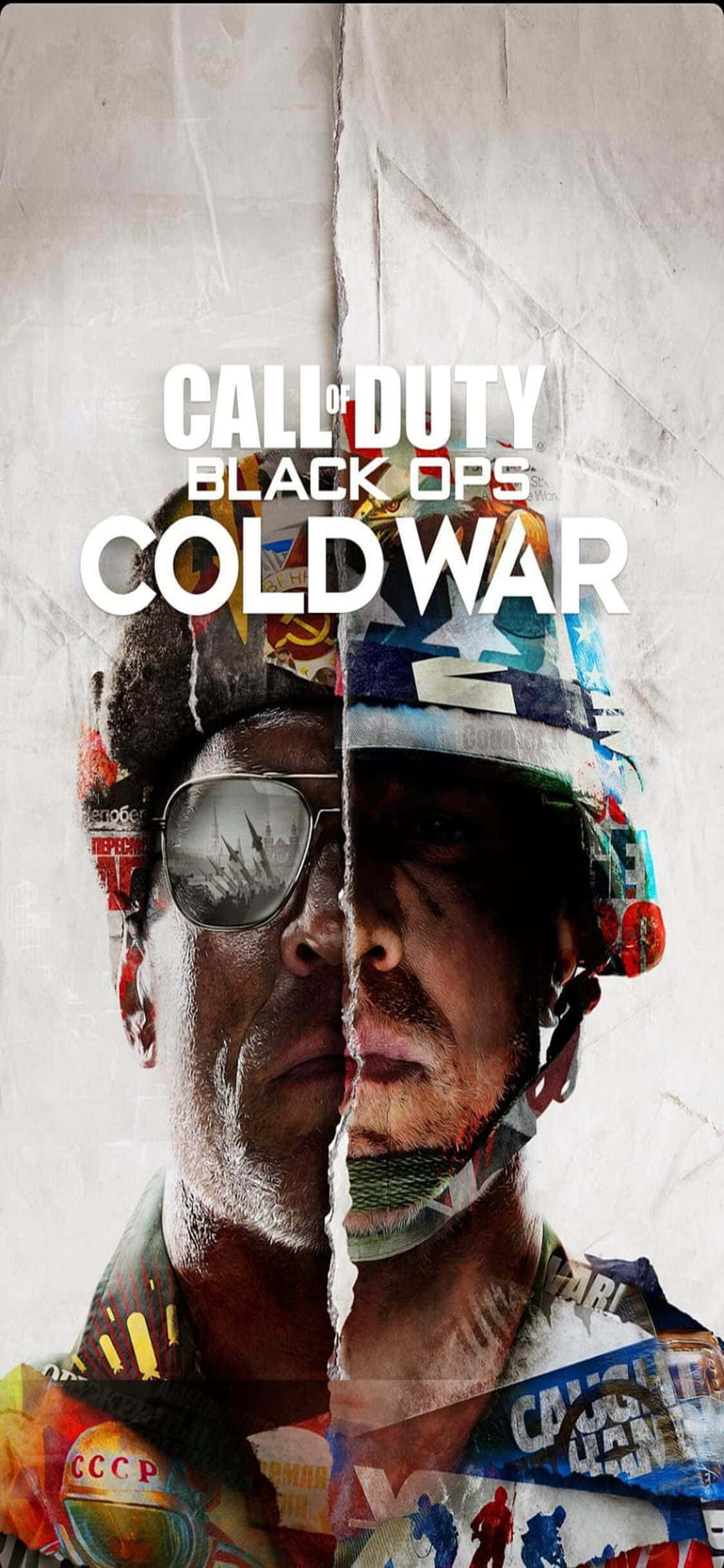 Geniet om Call of Duty Black Ops Cold War op jou slanke iPhone XS te speel Muurpapier