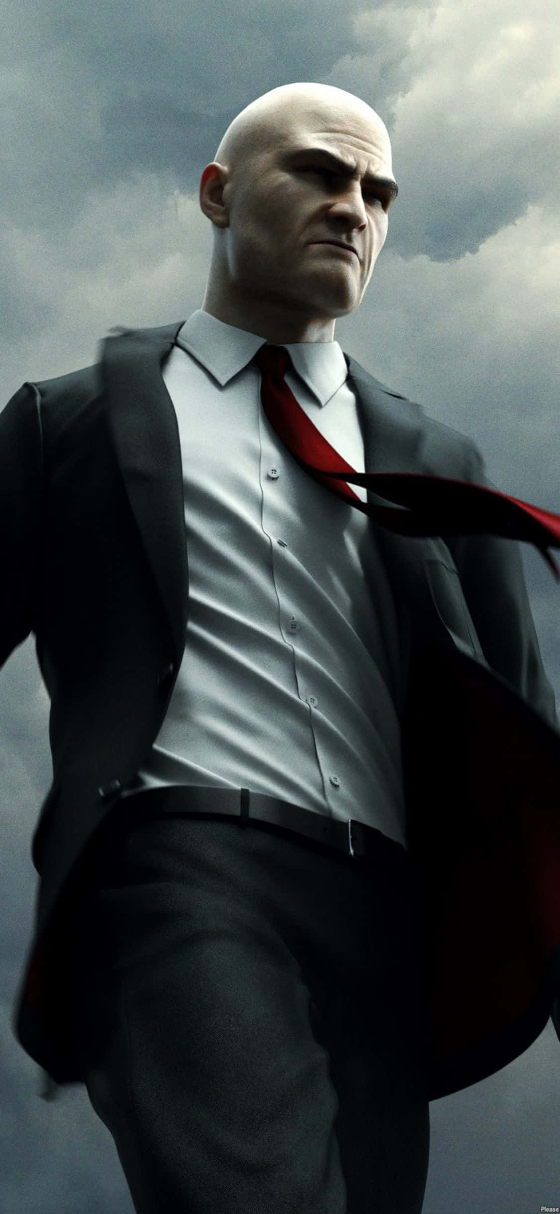 Geniet Hitman Absolution op jou iPhone X Muurpapier
