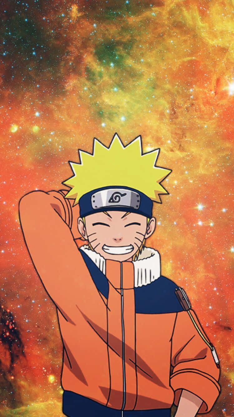 Genin Ninja Naruto Oranje Anime Muurpapier