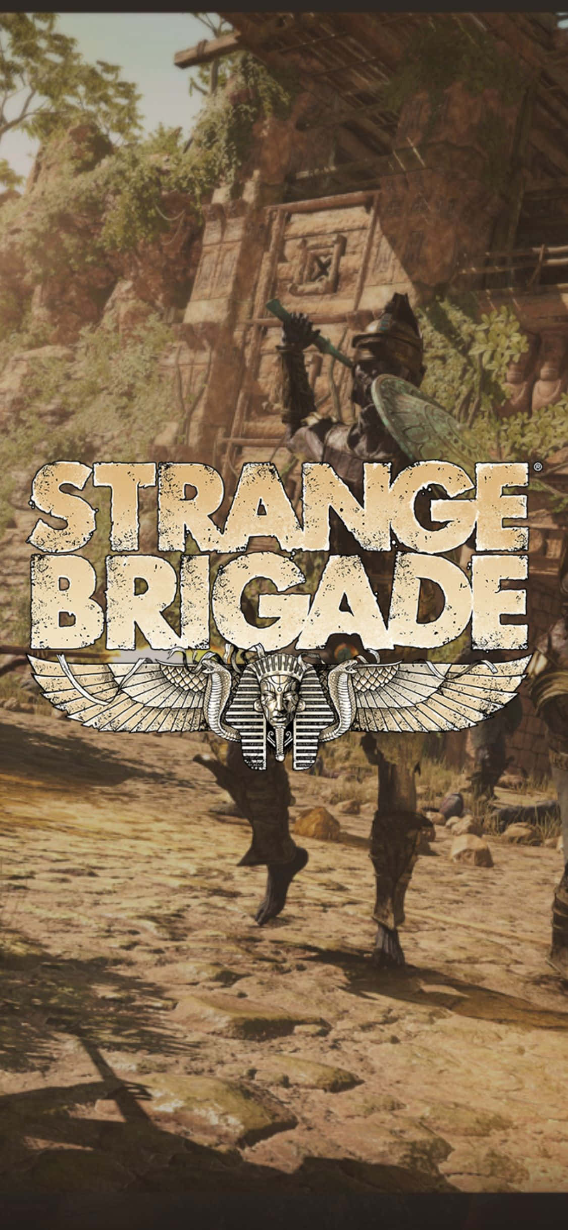 Gepantserde Geraamte Zombie iPhone X Strange Brigade Agtergrond Muurpapier