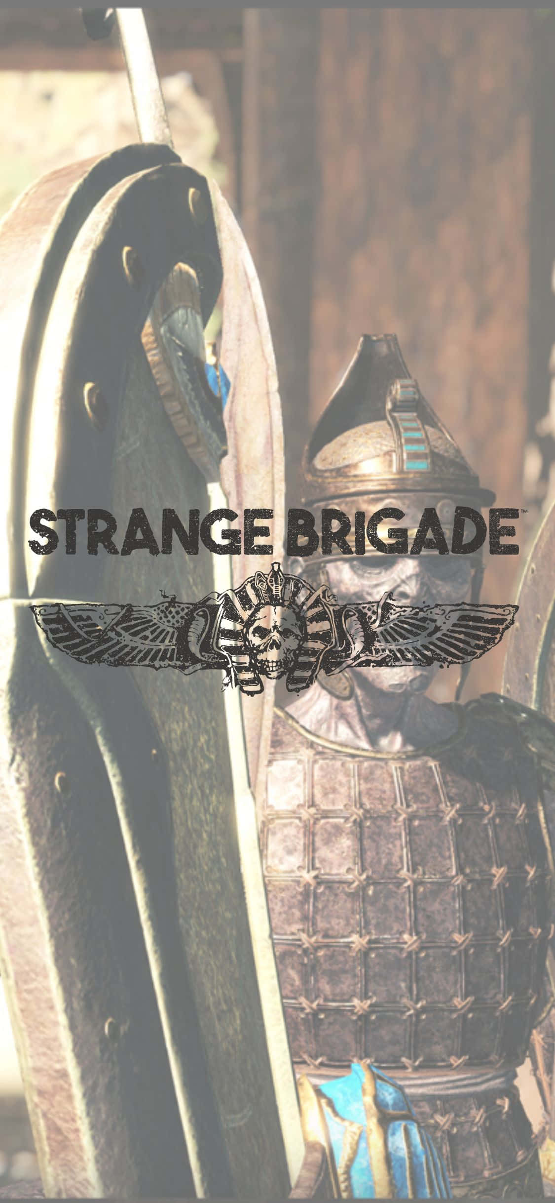 Gepantserde Soldaat iPhone X Strange Brigade Agtergrond Muurpapier