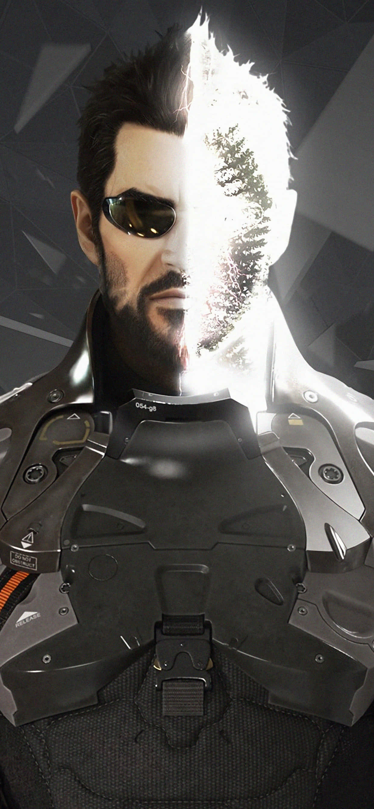 Gereed om te verken en die geheimenisse van die Android Deus Ex Mankind Divided-heelal te ontbloot? Muurpapier