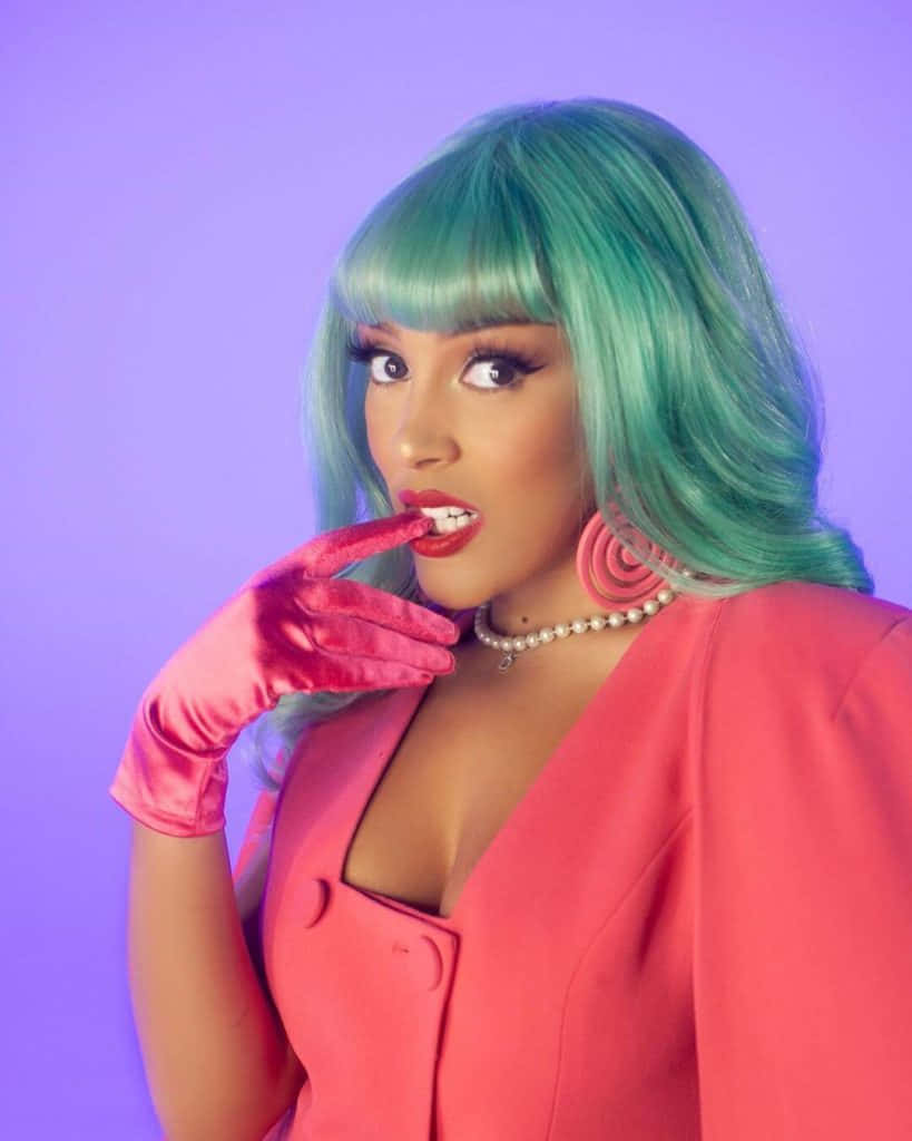Gereed om die Verhoog te Betree - Doja Cat Muurpapier