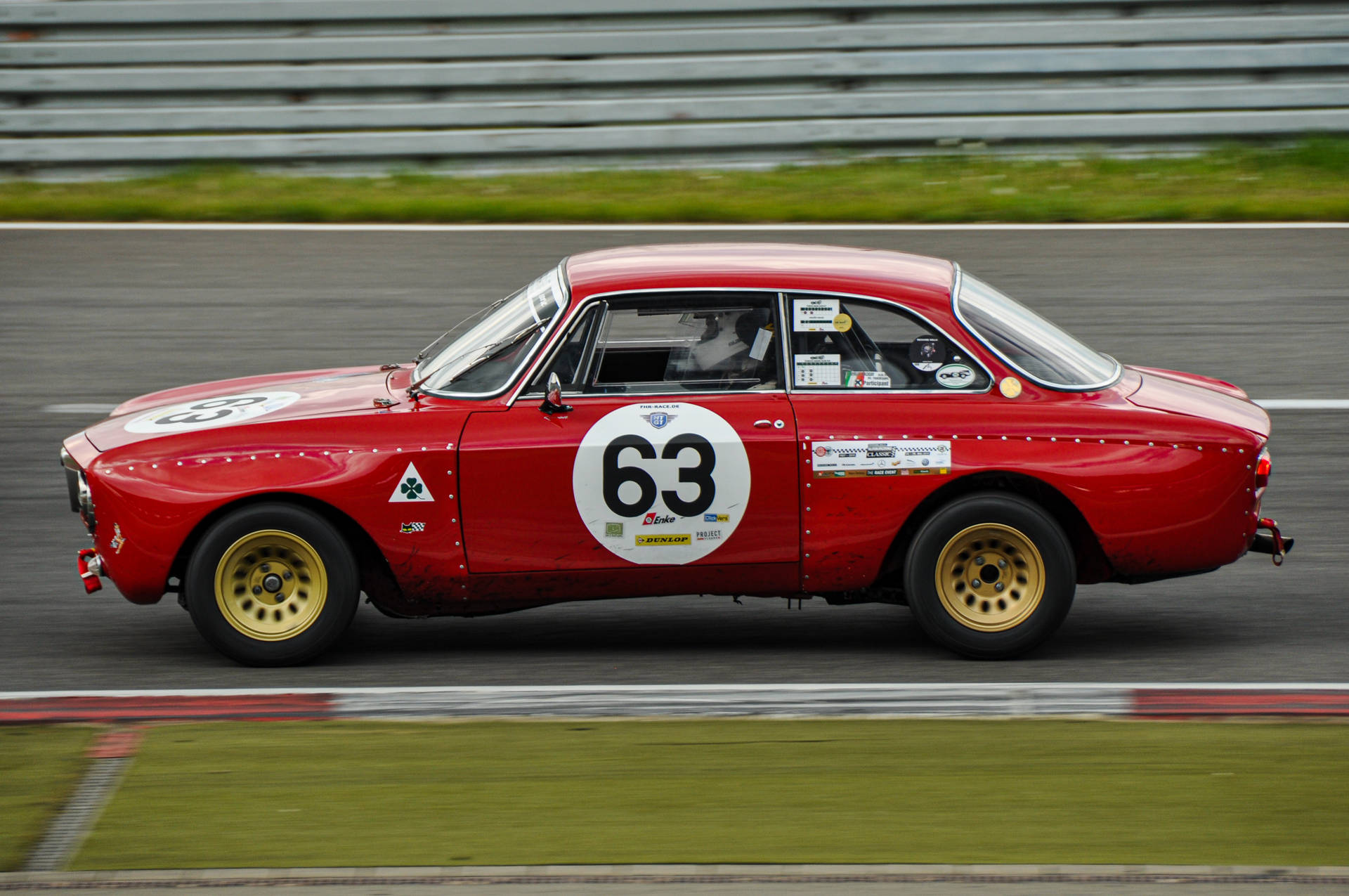 Alfa Romeo GTA Renmotor agtergrond