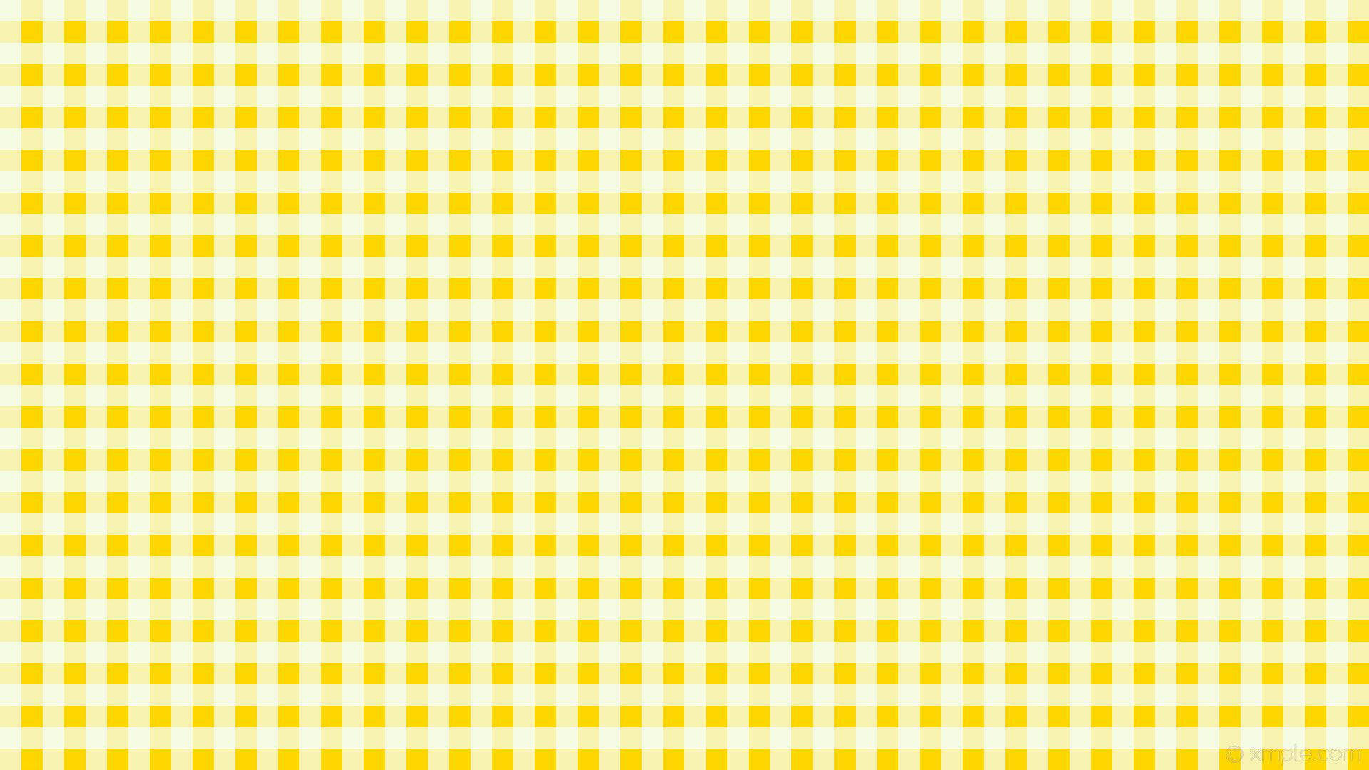 Geruite Pastelgeel Estetika Muurpapier