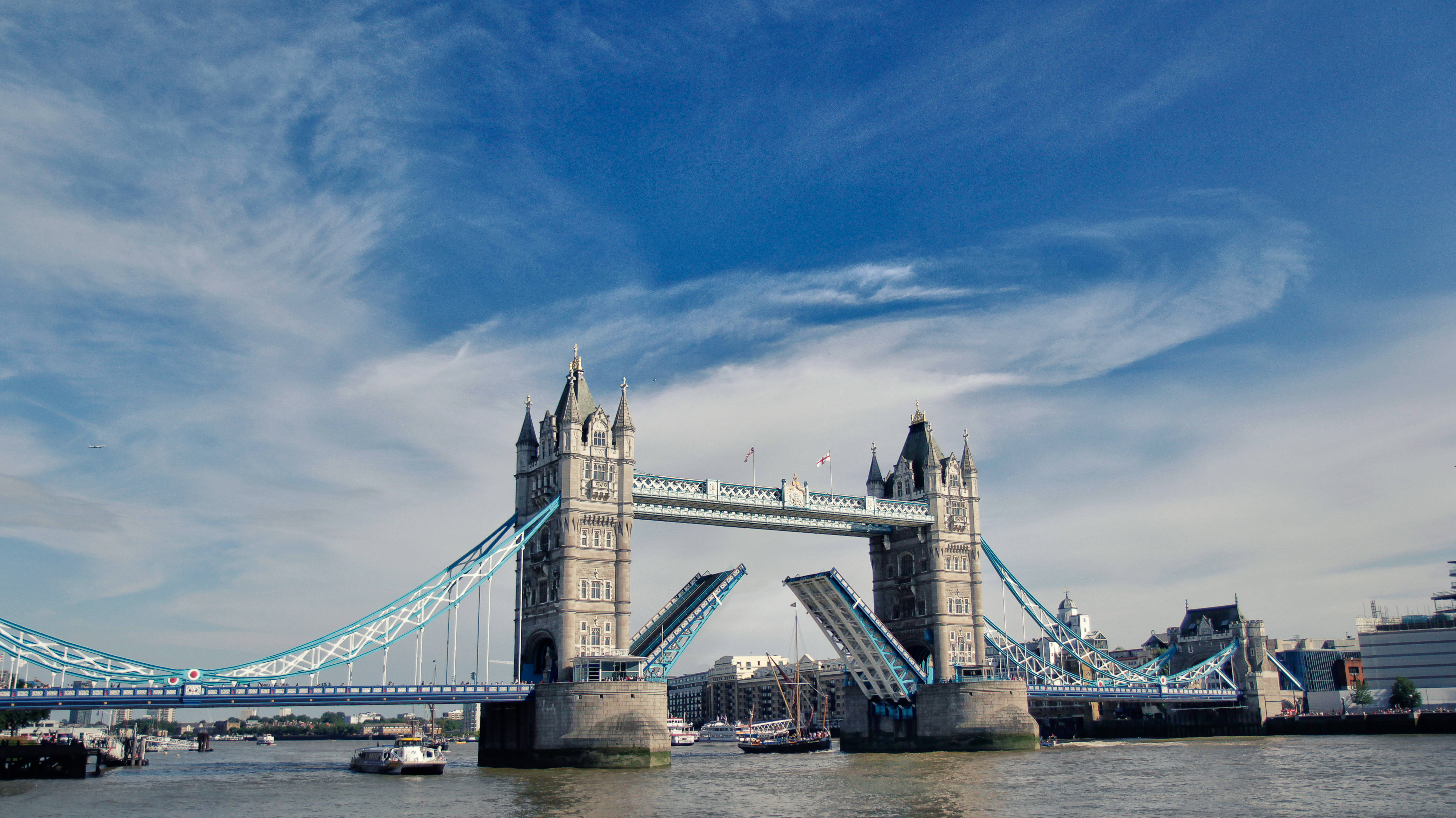 Geslote Toringbrug In Londen Muurpapier