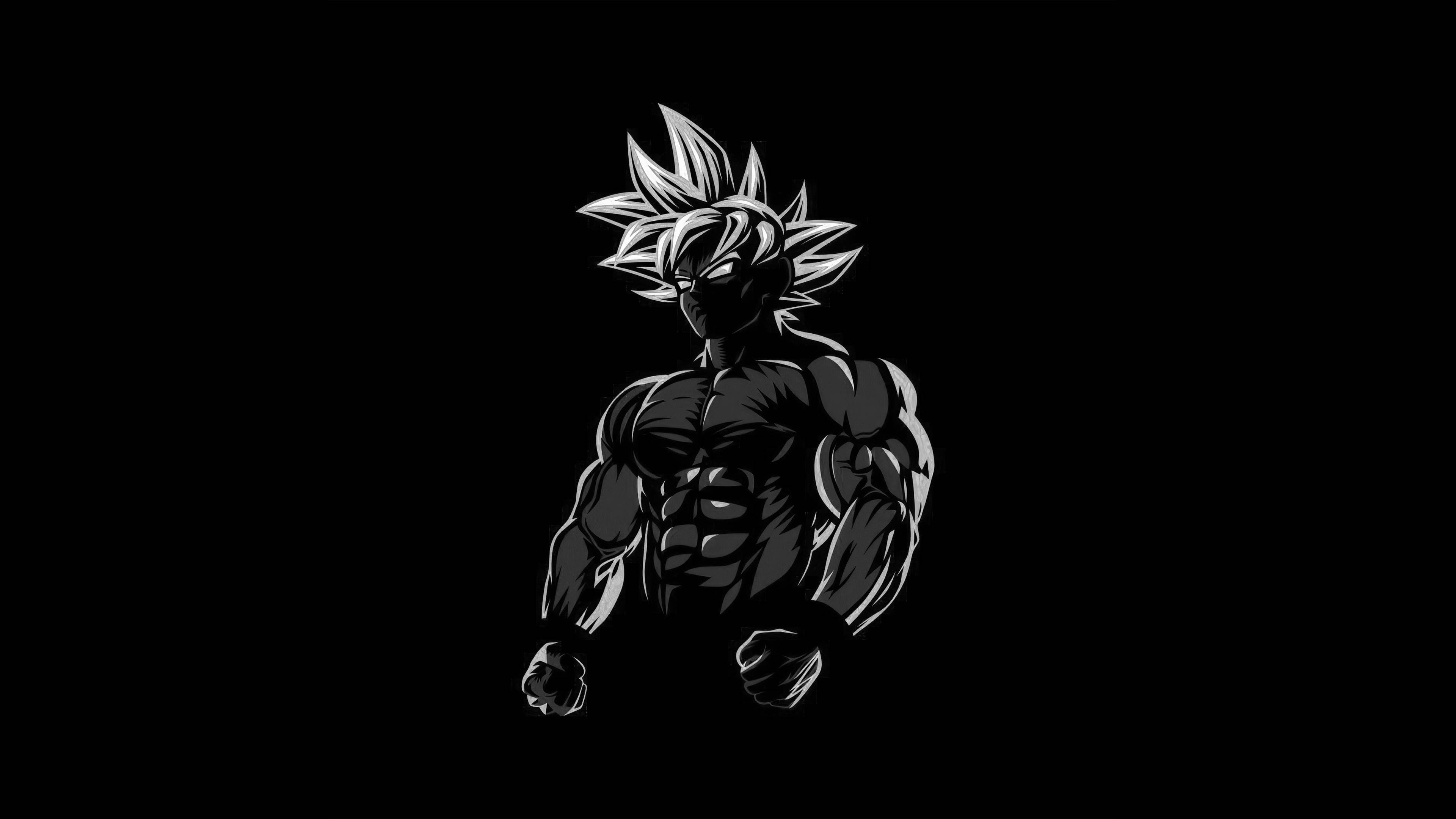 Gespiersde Goku Black PFP Muurpapier