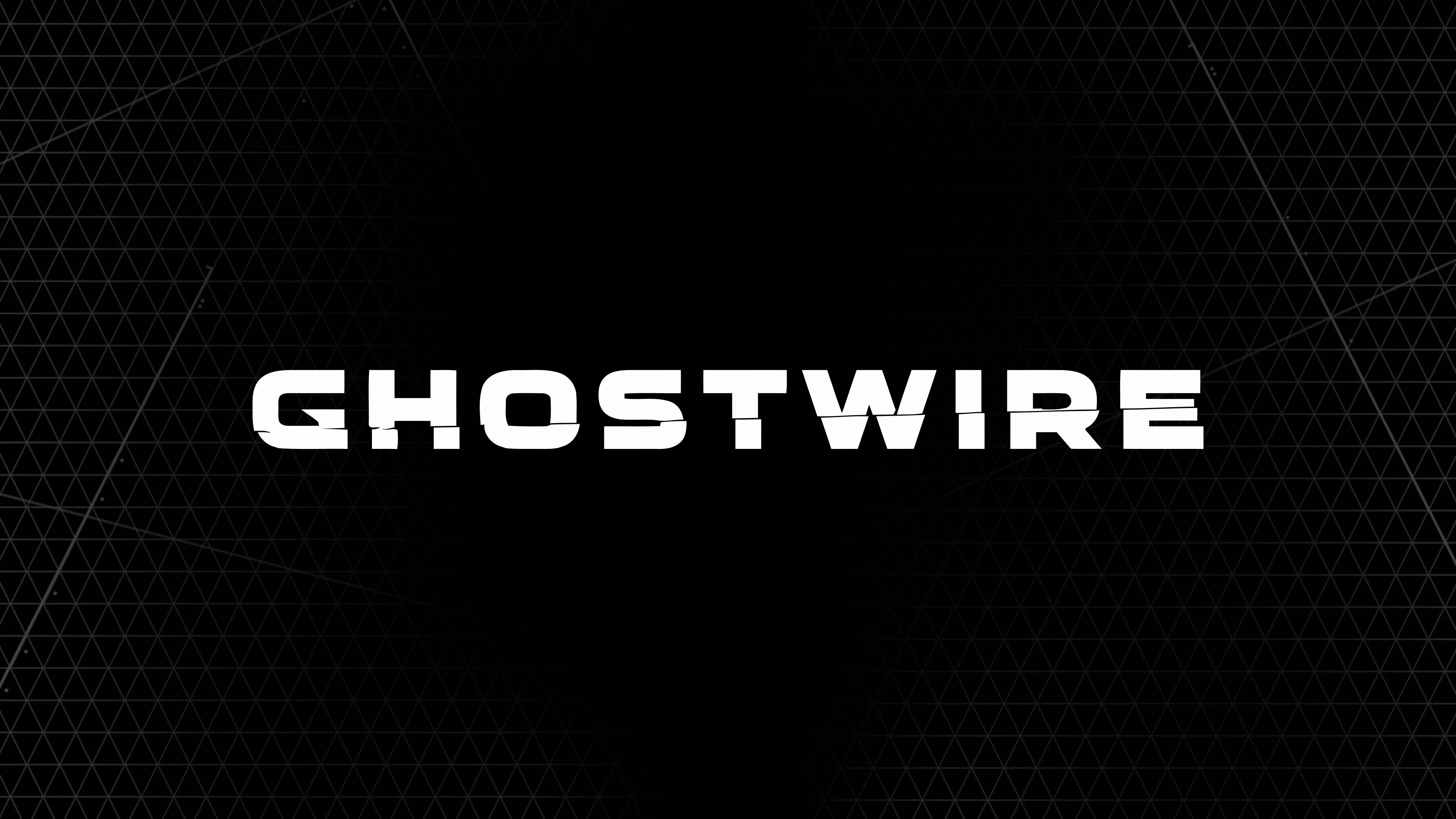 Ghostwire Tokyo Titel Muurpapier
