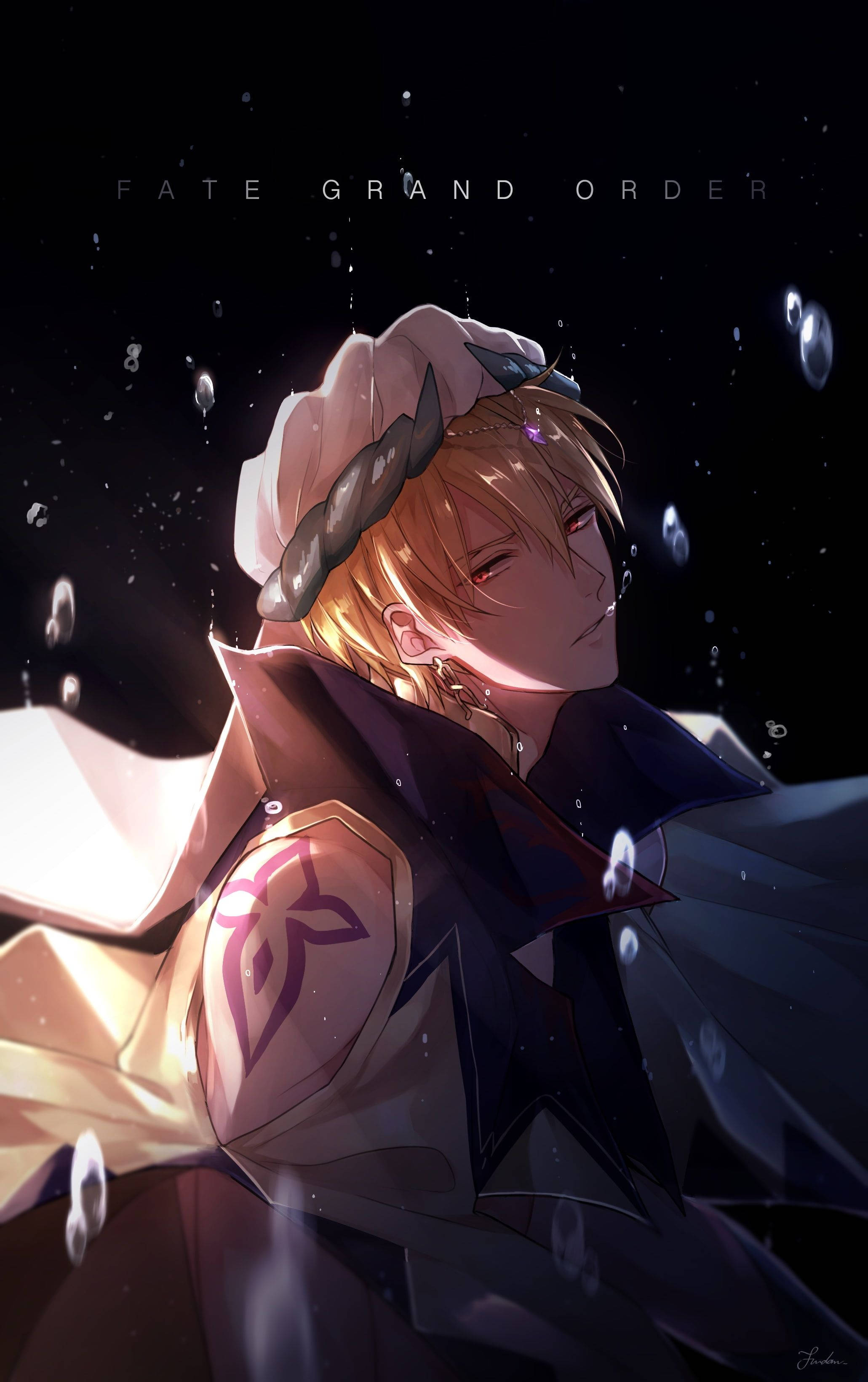 Gilgamesh Fate Grand Order Muurpapier