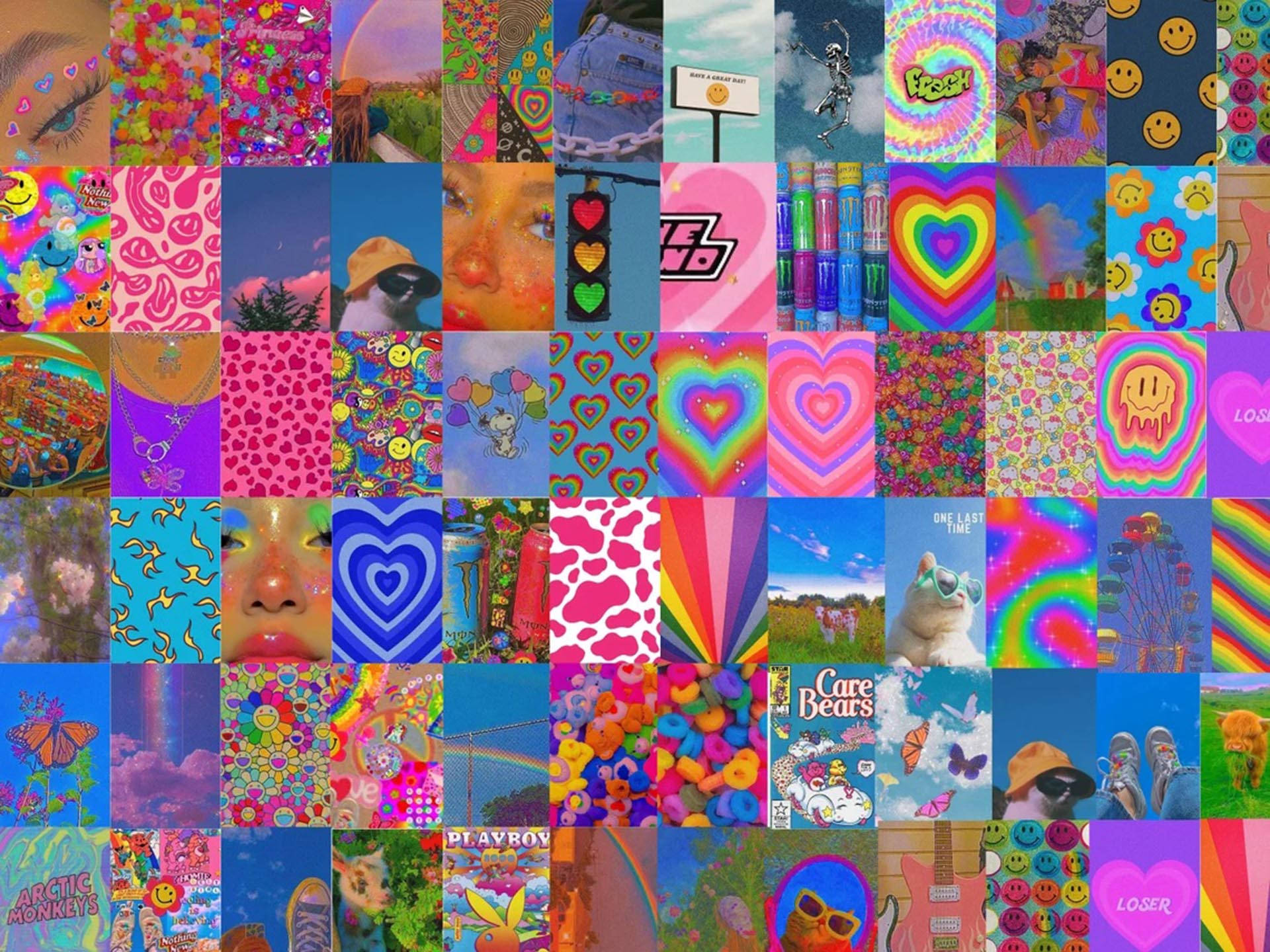 Girly Indie Estetika Muurpapier