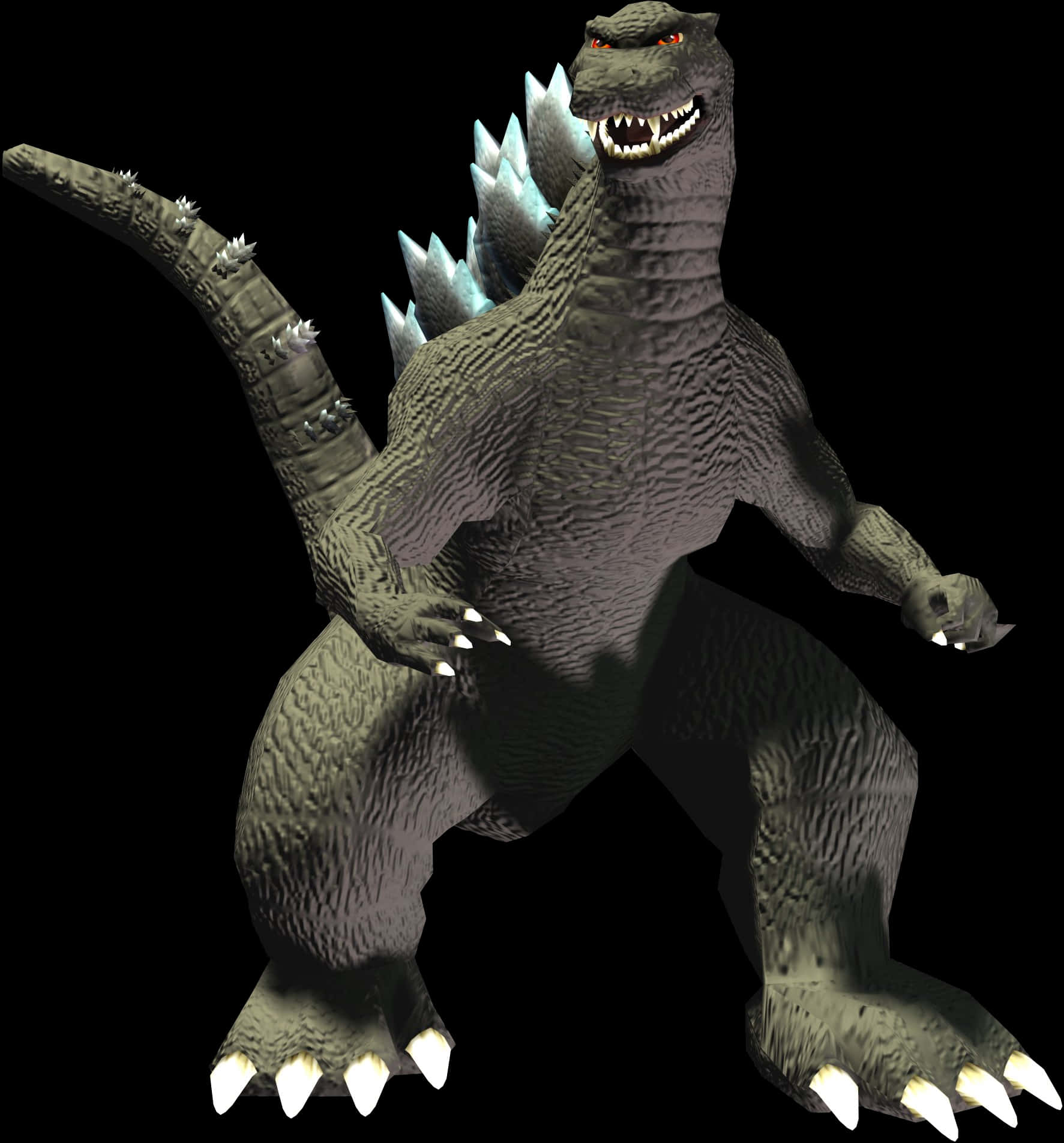 Godzilla 3D-model weergawe Muurpapier