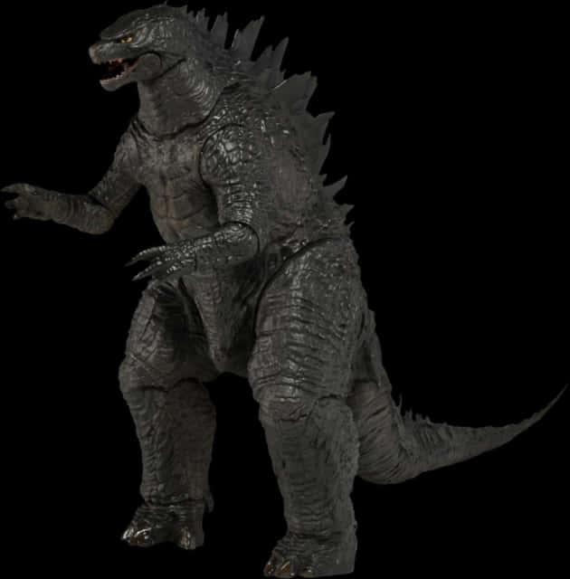 Godzilla Figuur Profiel Muurpapier