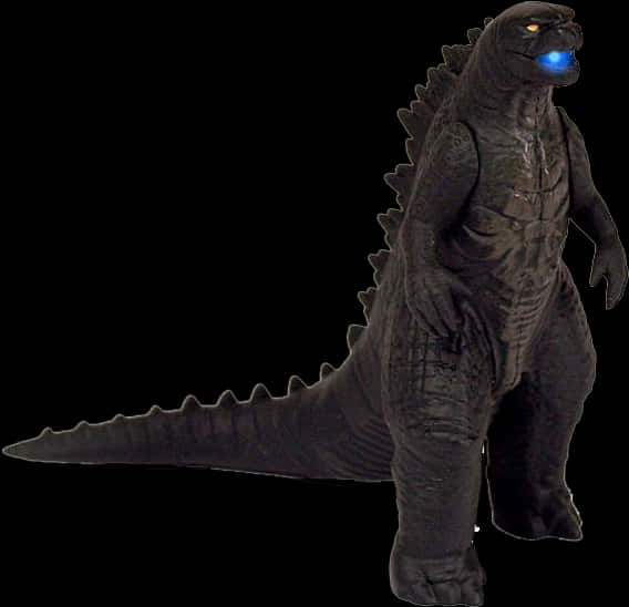 Godzilla-figuur wat staan Muurpapier