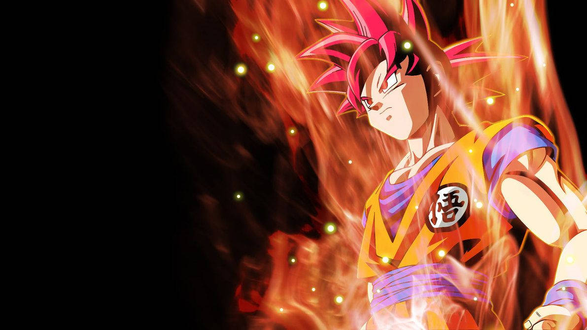 Gohan en Goku smelt saam om hul uiterste krag teen die bose vyand te ontketen! Muurpapier
