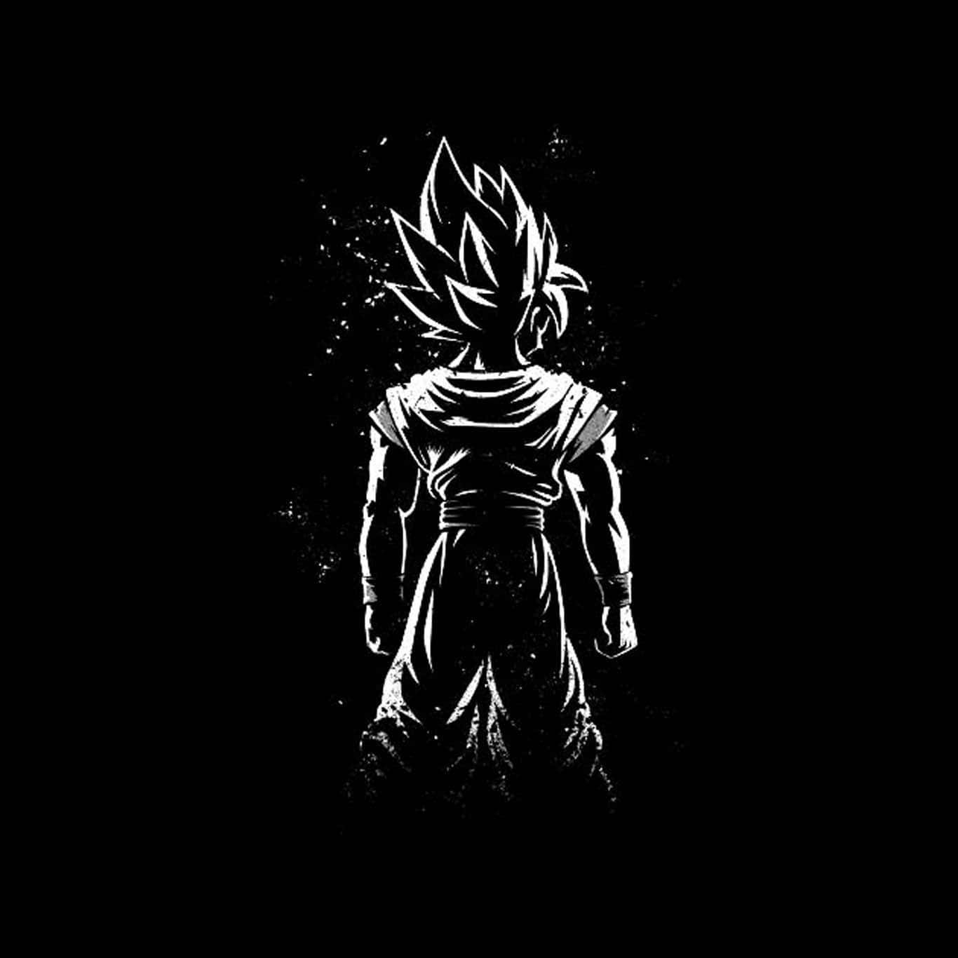 Goku Black, die kragtige en gevreesde antagonis van die Dragon Ball Super-reeks Muurpapier