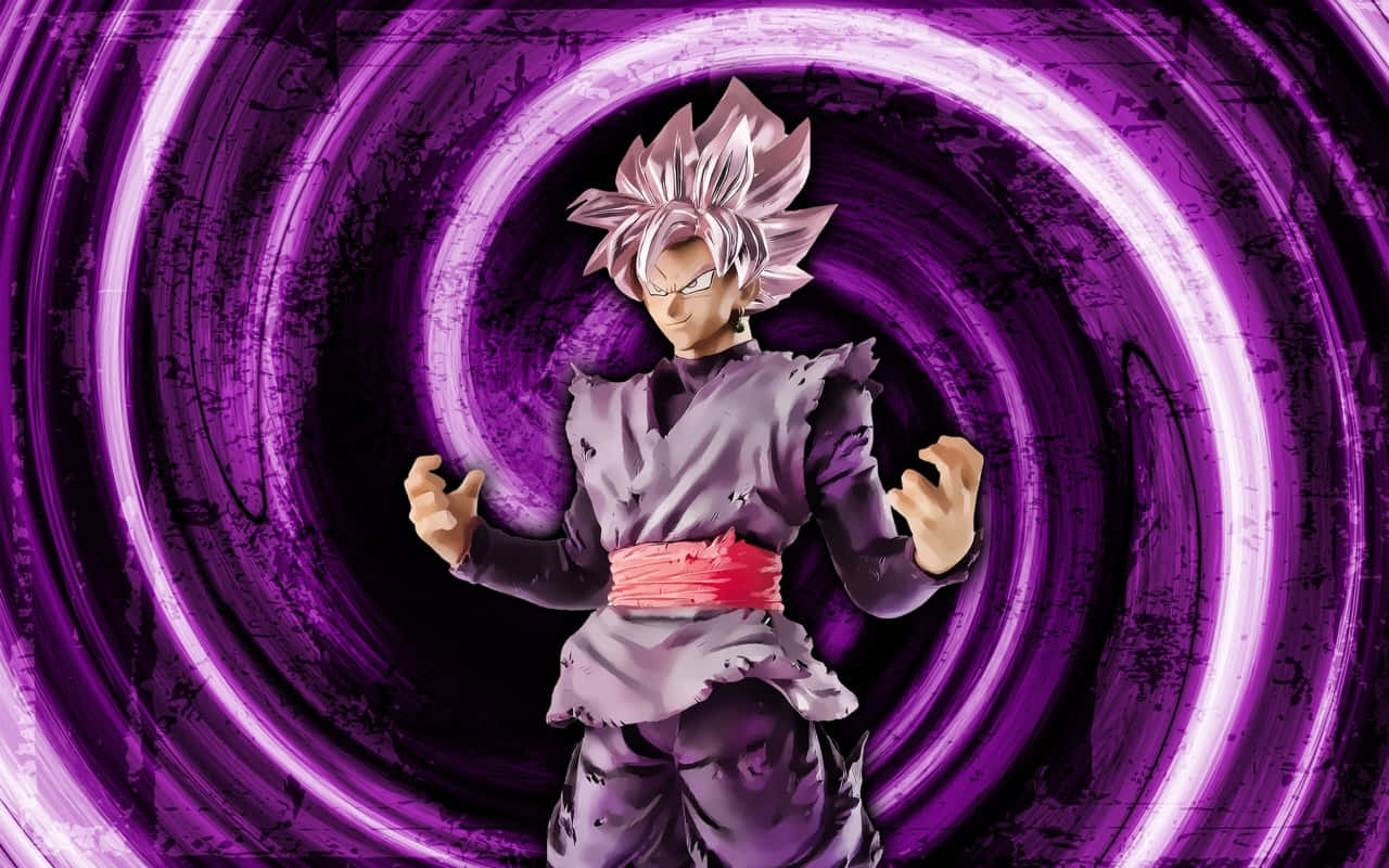 Goku Black: Die Vernietigende Krag van 'n Goddelike Skurk Muurpapier