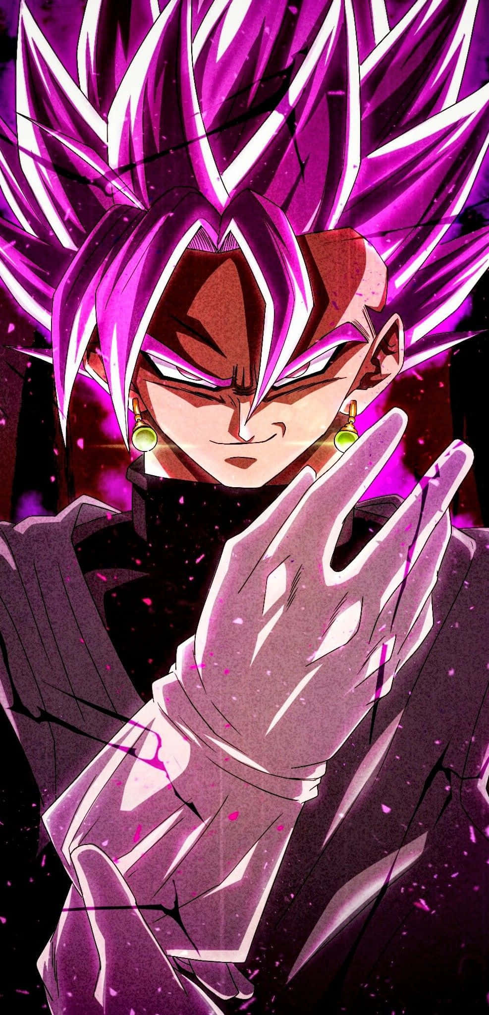 Goku Black in 'n stryd vir geregtigheid Muurpapier