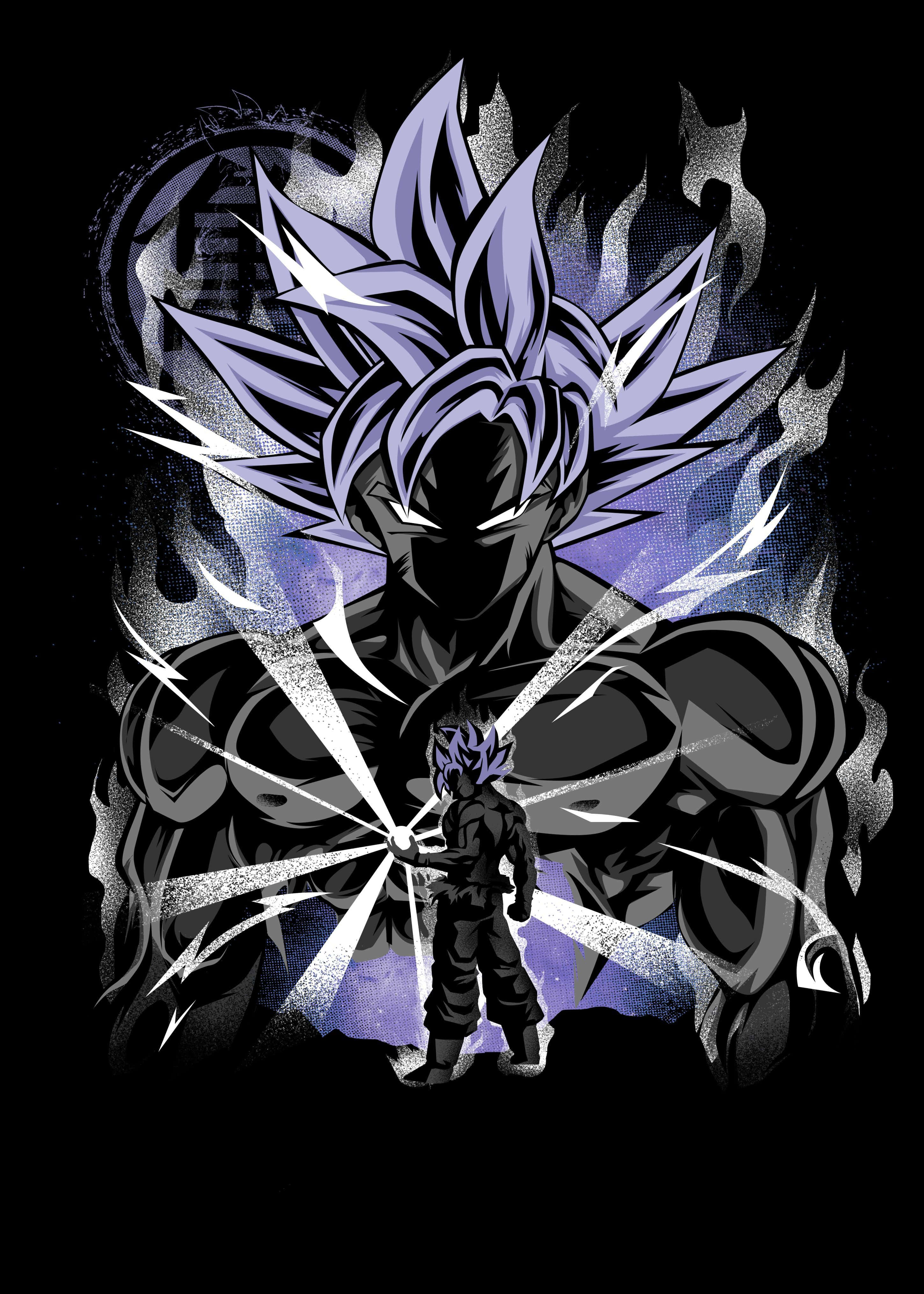 Goku Black Ontketen Uiteindelike Krag Muurpapier