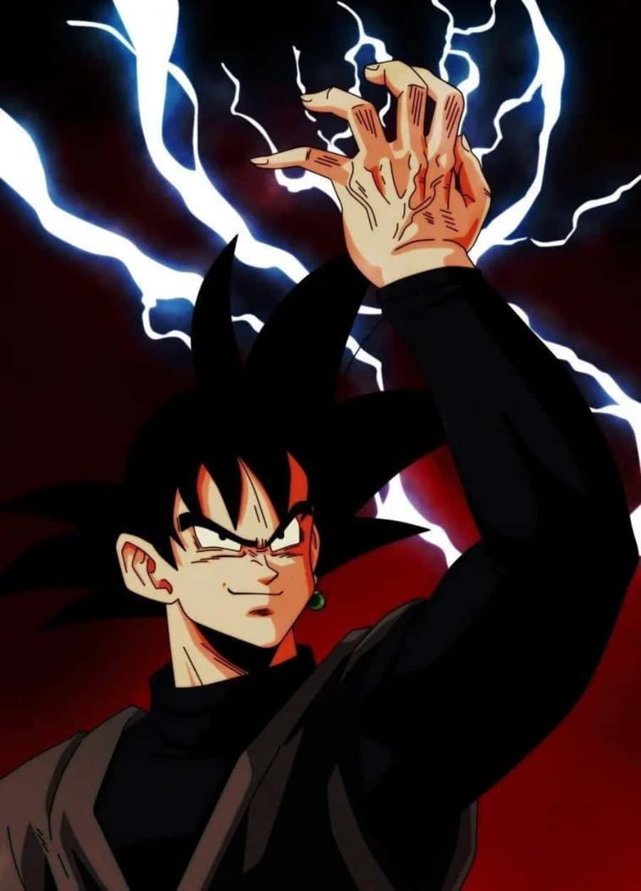 Goku Black Transformeer na Super Saiyan Rose Muurpapier