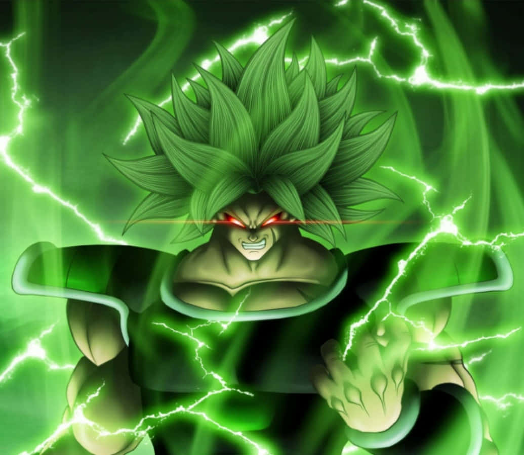 Goku en Vegeta maak gereed vir geveg in Dragon Ball Super: Broly Muurpapier
