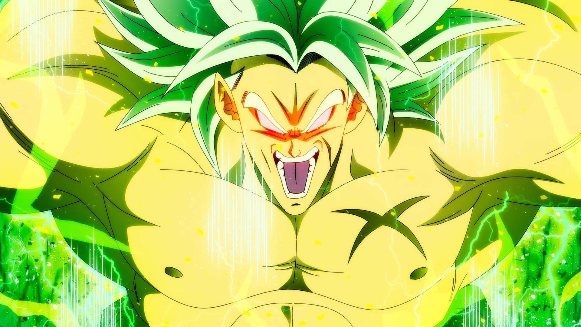Goku en Vegeta verenig as kragtige Super Saiyans om die skurk in Dragon Ball Super Broly te beveg Muurpapier