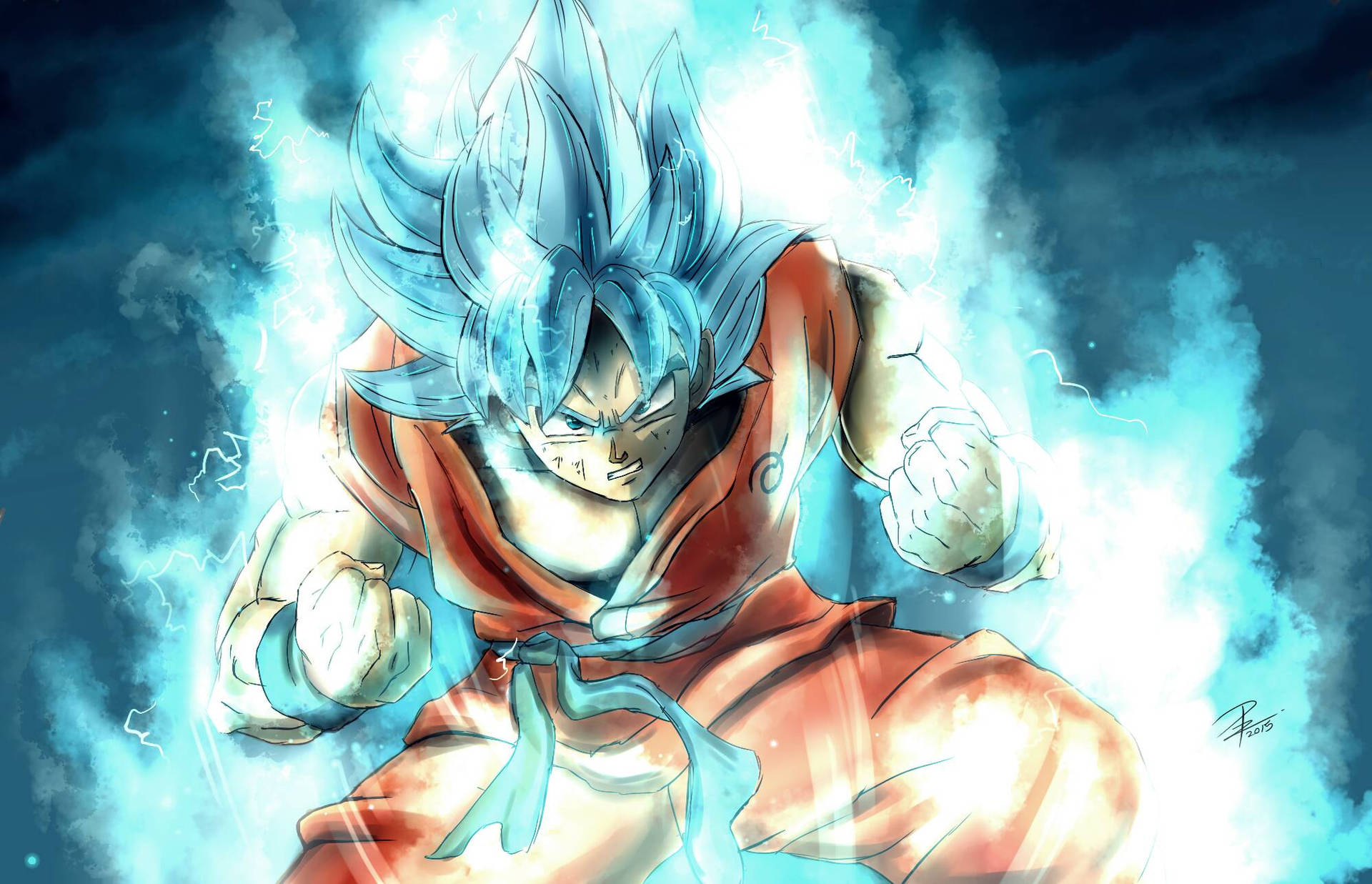 Goku Muurpapier