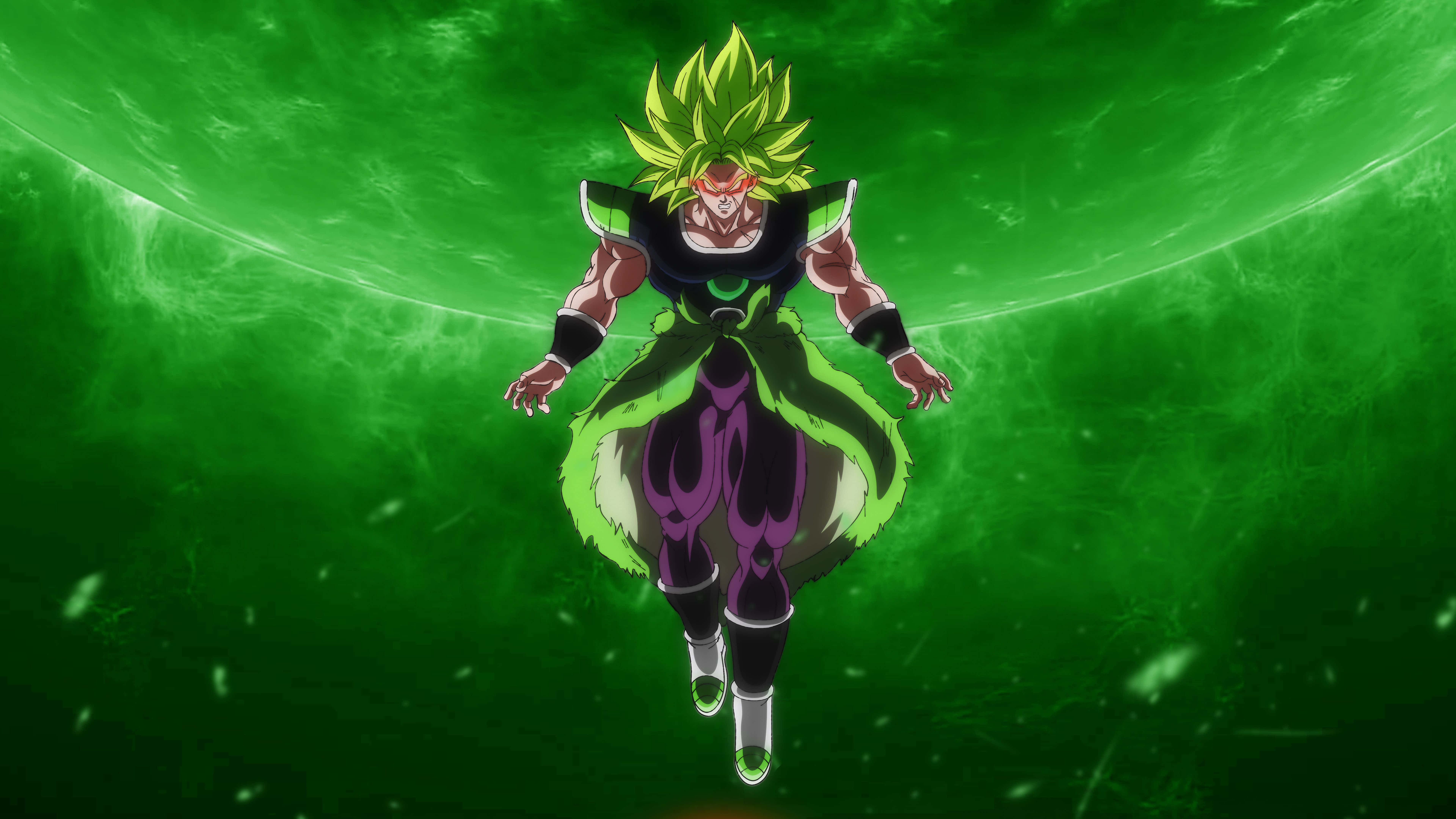 Goku, Frieza en Vegeta maak gereed om te veg in "Dragon Ball Super Broly." Muurpapier