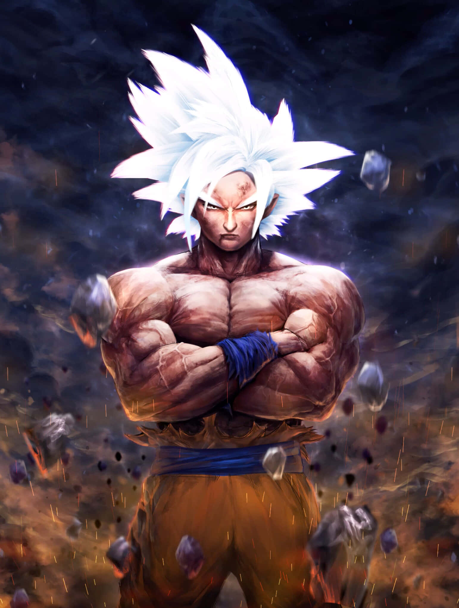 Goku ontsluit sy Ultra Instink Muurpapier
